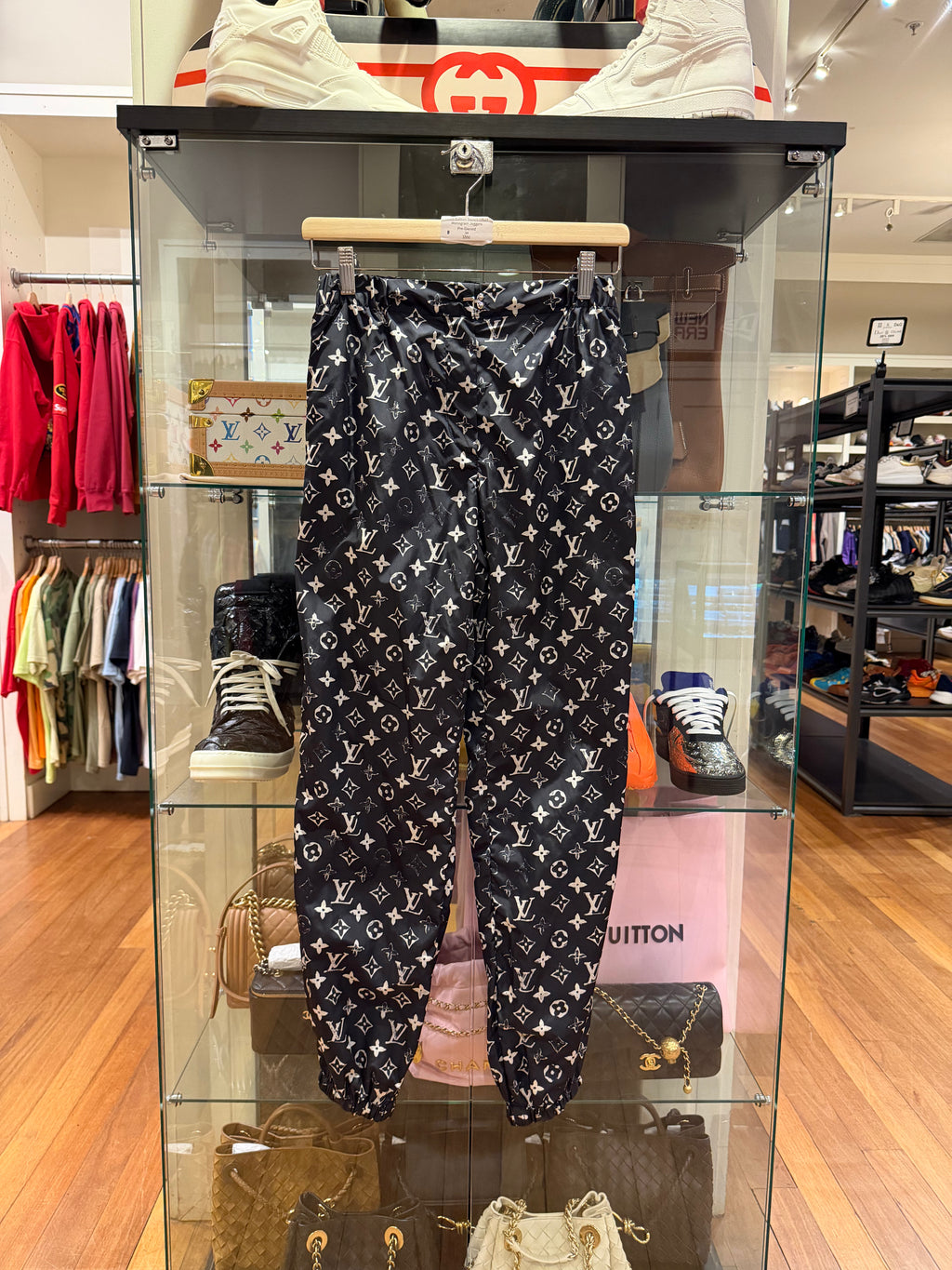 Louis Vuitton Stencil Effect
Monogram Joggers