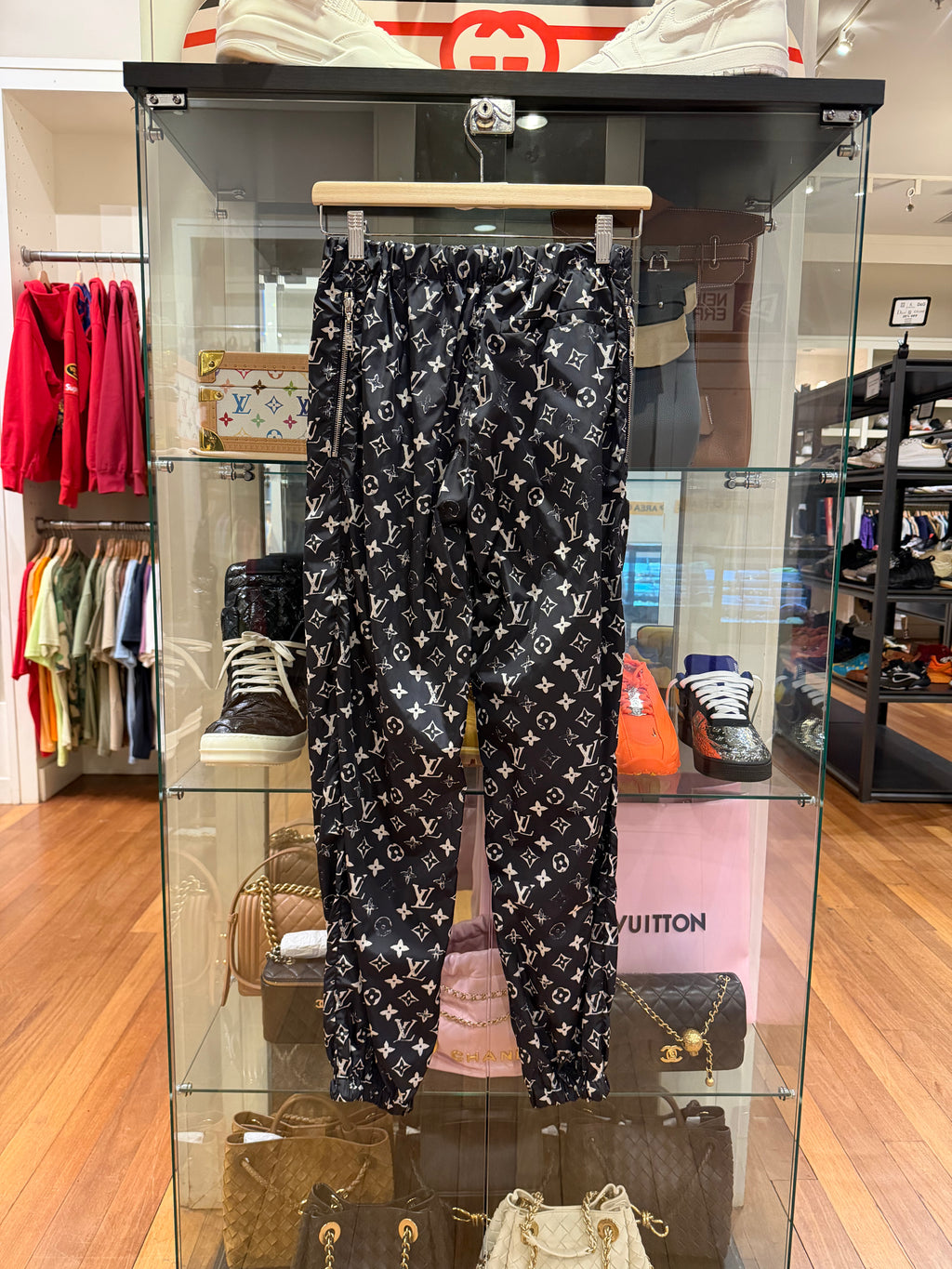 Louis Vuitton Stencil Effect
Monogram Joggers