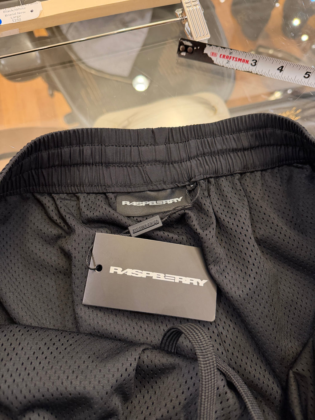 Raspberry Hills Track Pants -
Black/White