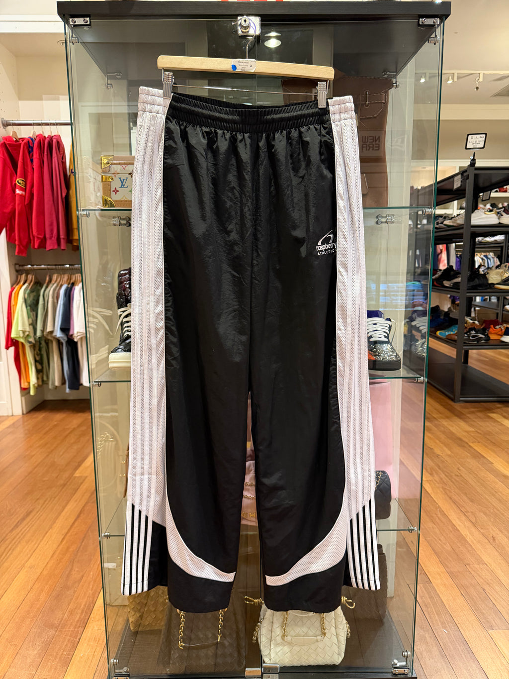Raspberry Hills Track Pants -
Black/White