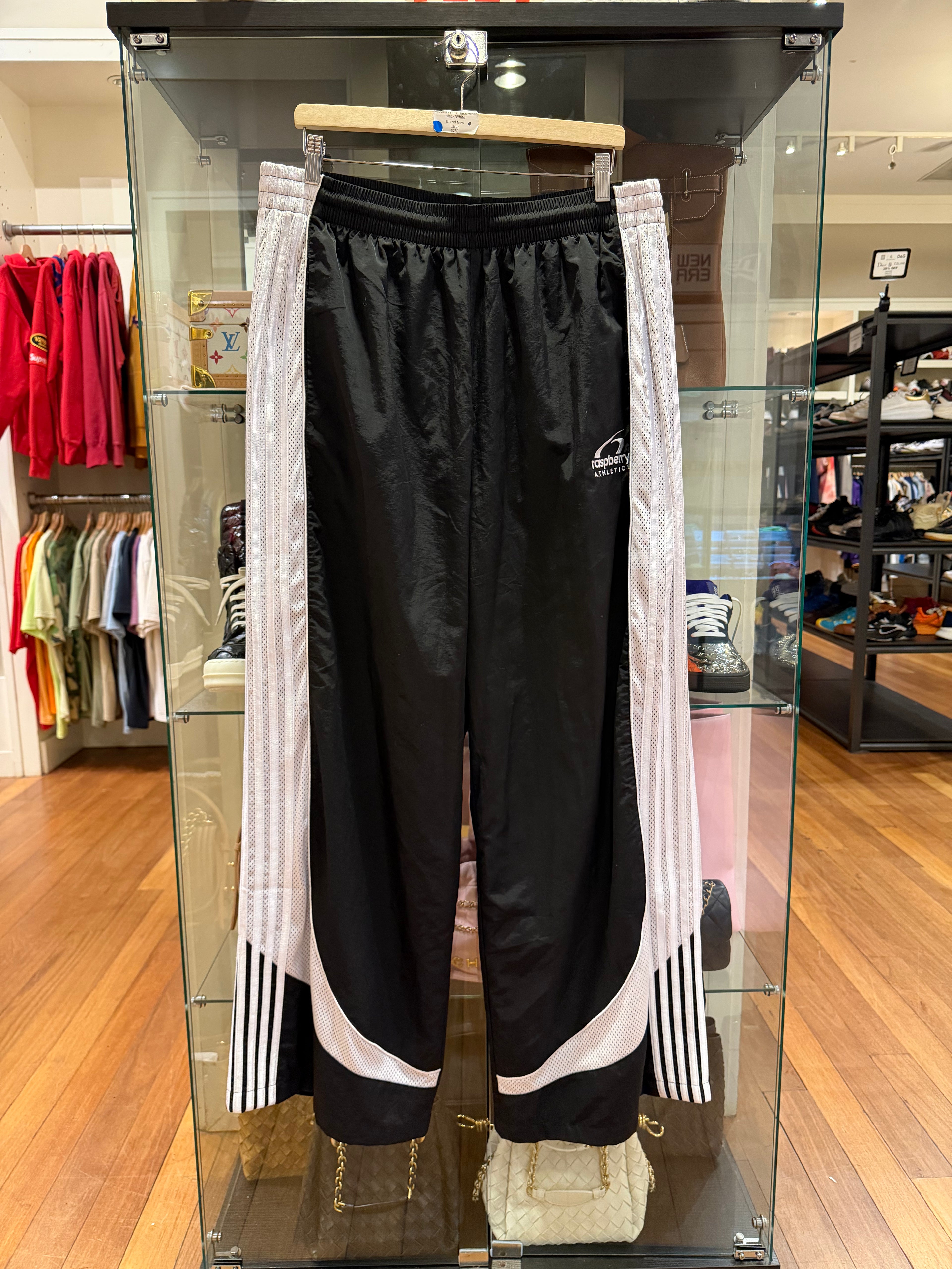 Raspberry Hills Track Pants -
Black/White