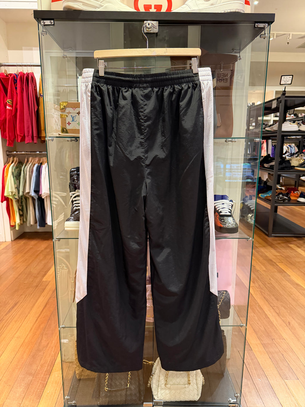 Raspberry Hills Track Pants -
Black/White