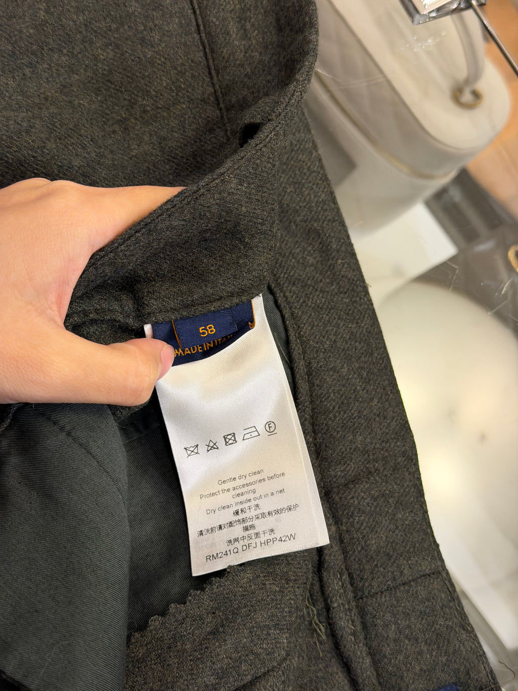 Louis Vuitton Wool Formal
Cargo Pants