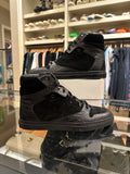 Balenciaga Crocodile Embossed Leather High Top Sneakers