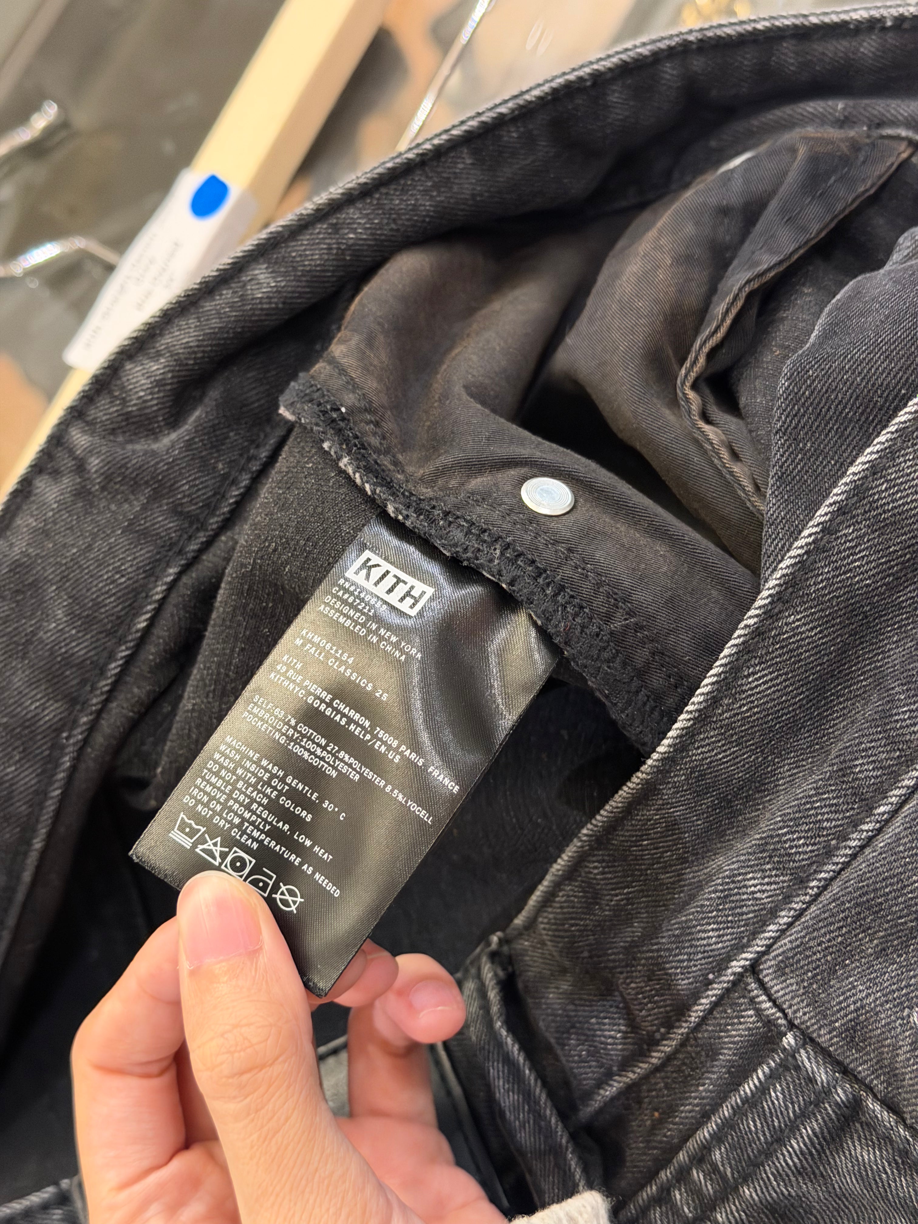 Kith Straight Denim Jeans -
Grey