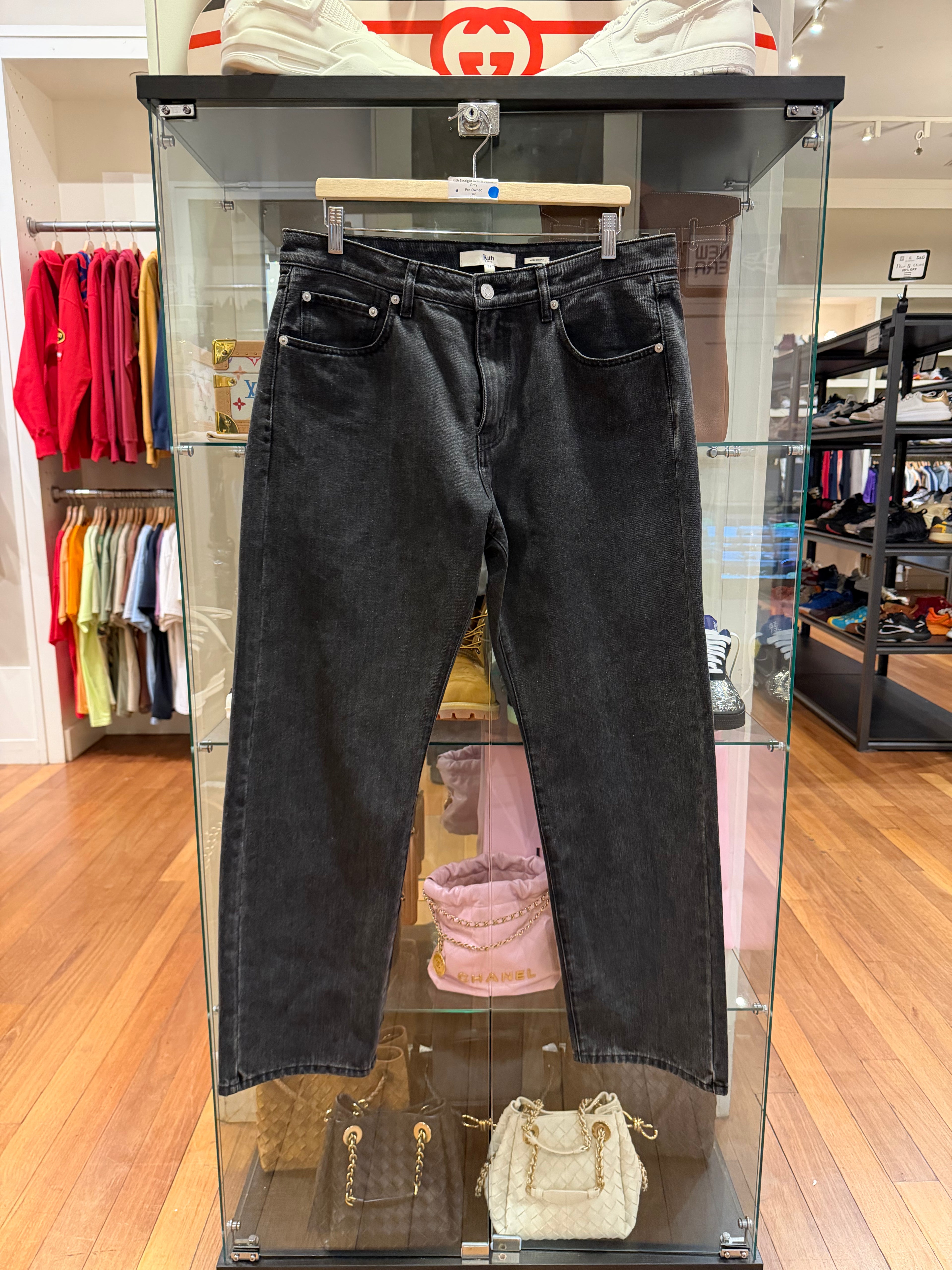 Kith Straight Denim Jeans -
Grey