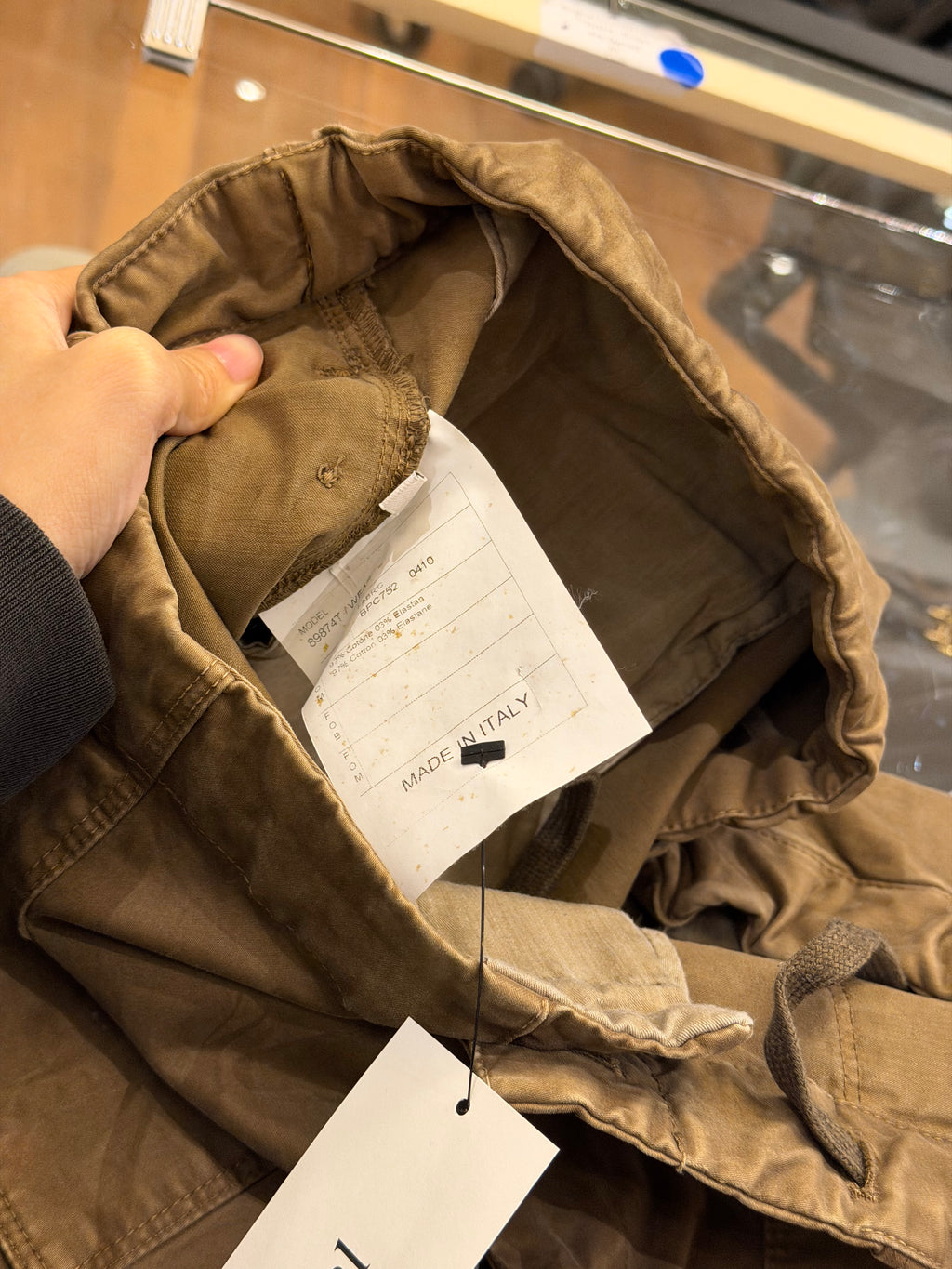 Boglioli Comfort Cargo
Trousers - Brown
