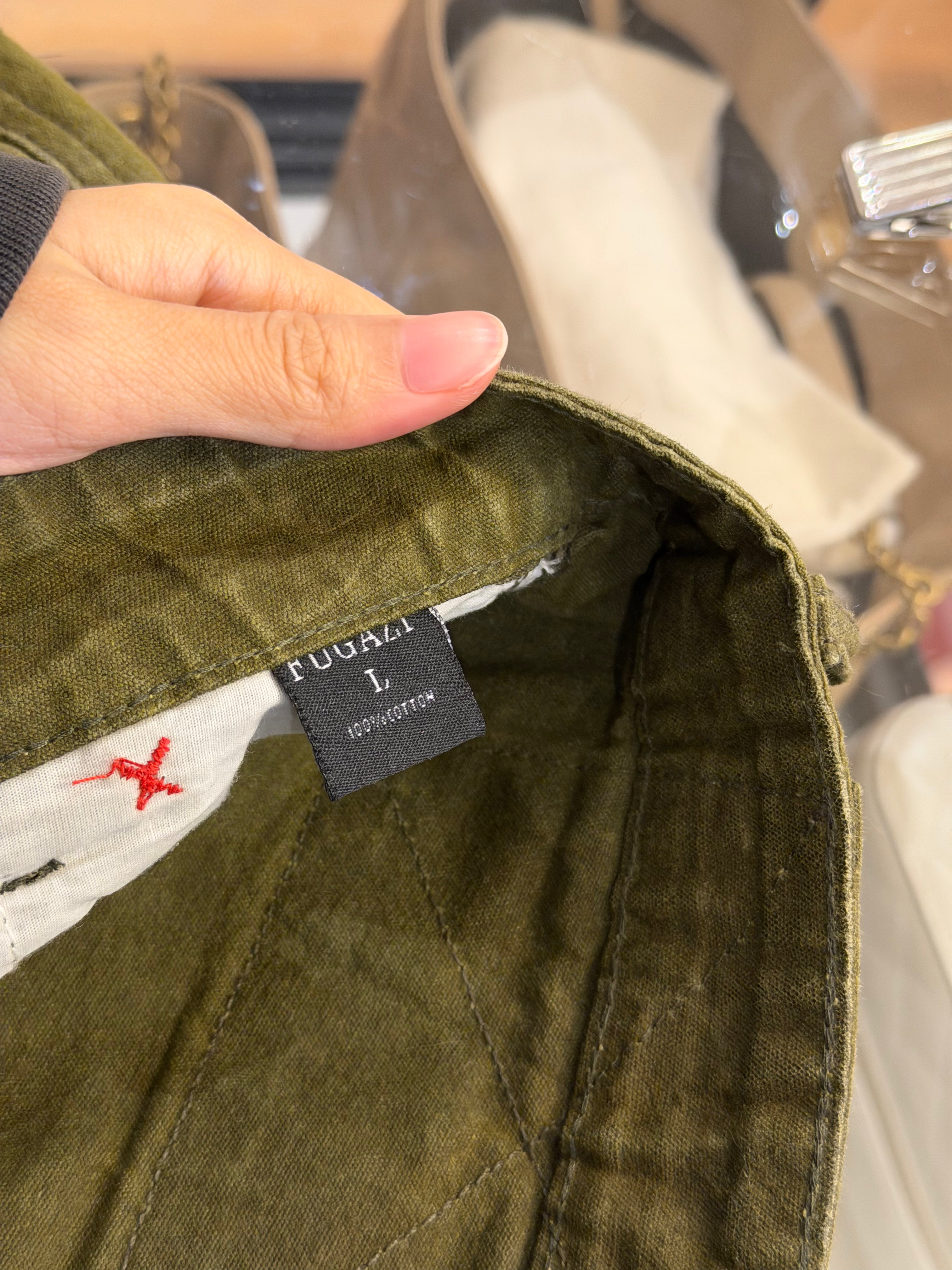 Fugazi Crispy Pants - Olive