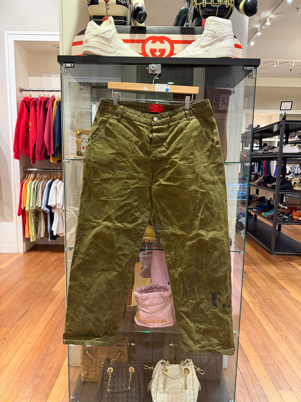 Fugazi Crispy Pants - Olive