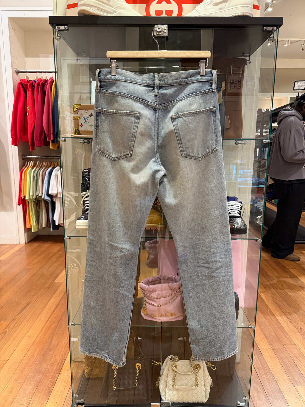 Fear of God Distressed Jeans -
Light Wash