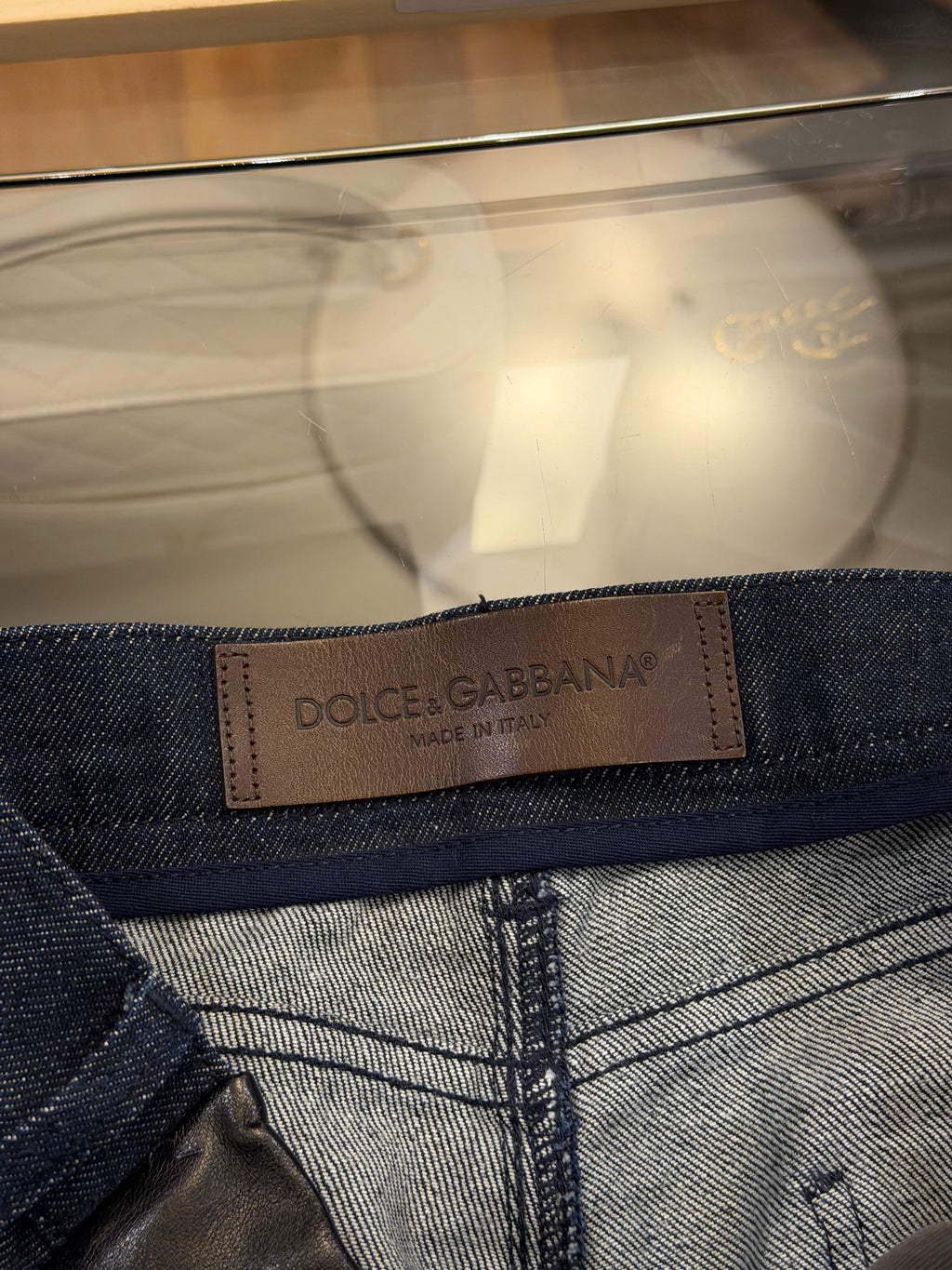Dolce & Gabbana Denim Blue
Jeans - 'Cowboy Patch'