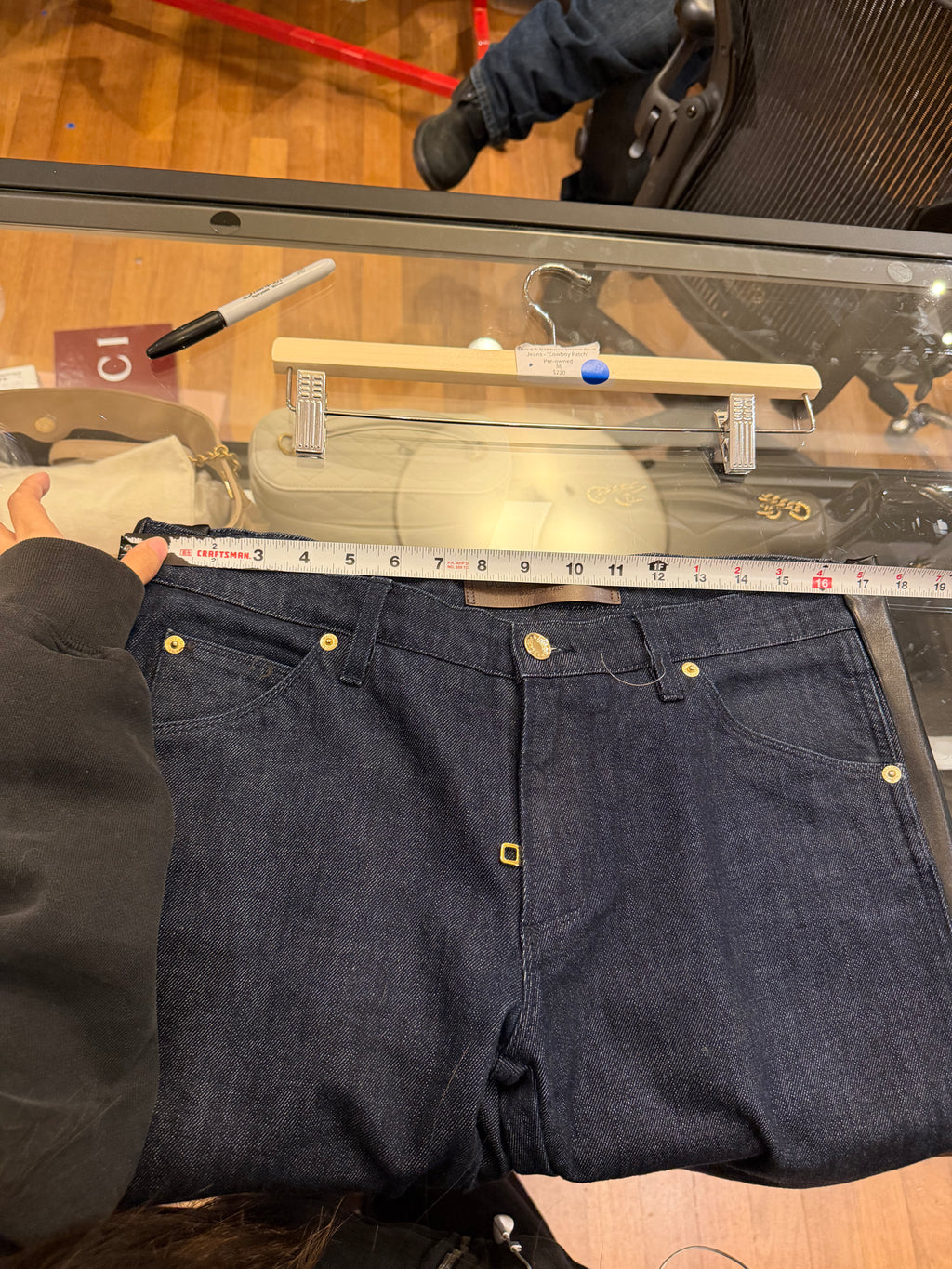 Dolce & Gabbana Denim Blue
Jeans - 'Cowboy Patch'