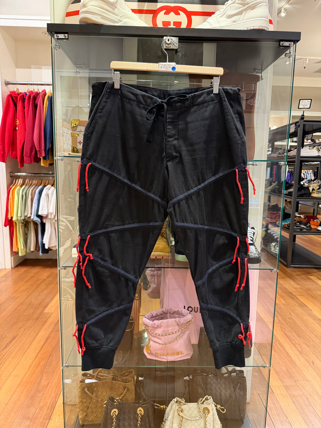 Greg Lauren Drawstring
Joggers - Black