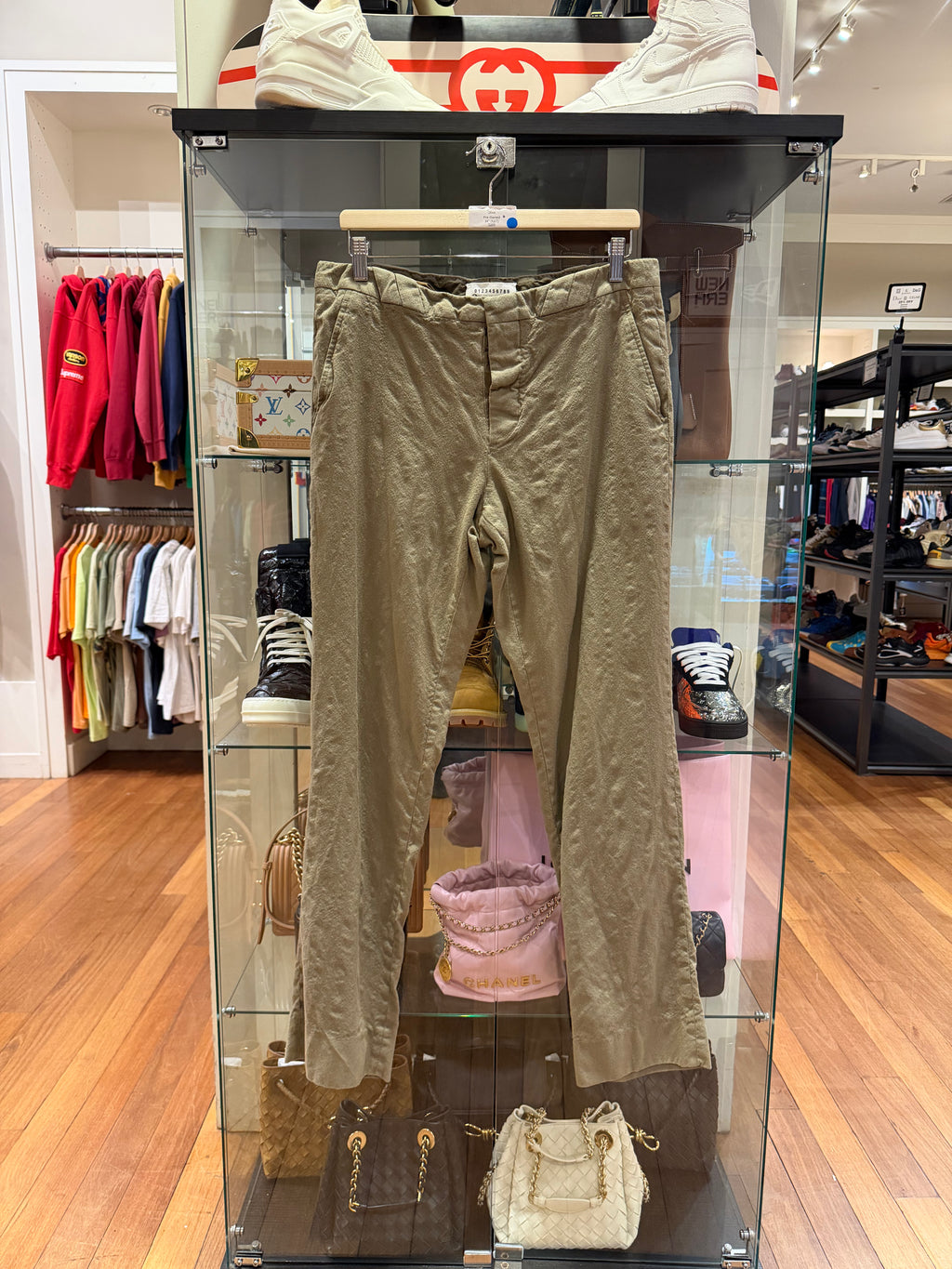 Maison Margelia Chino Pants - Olive