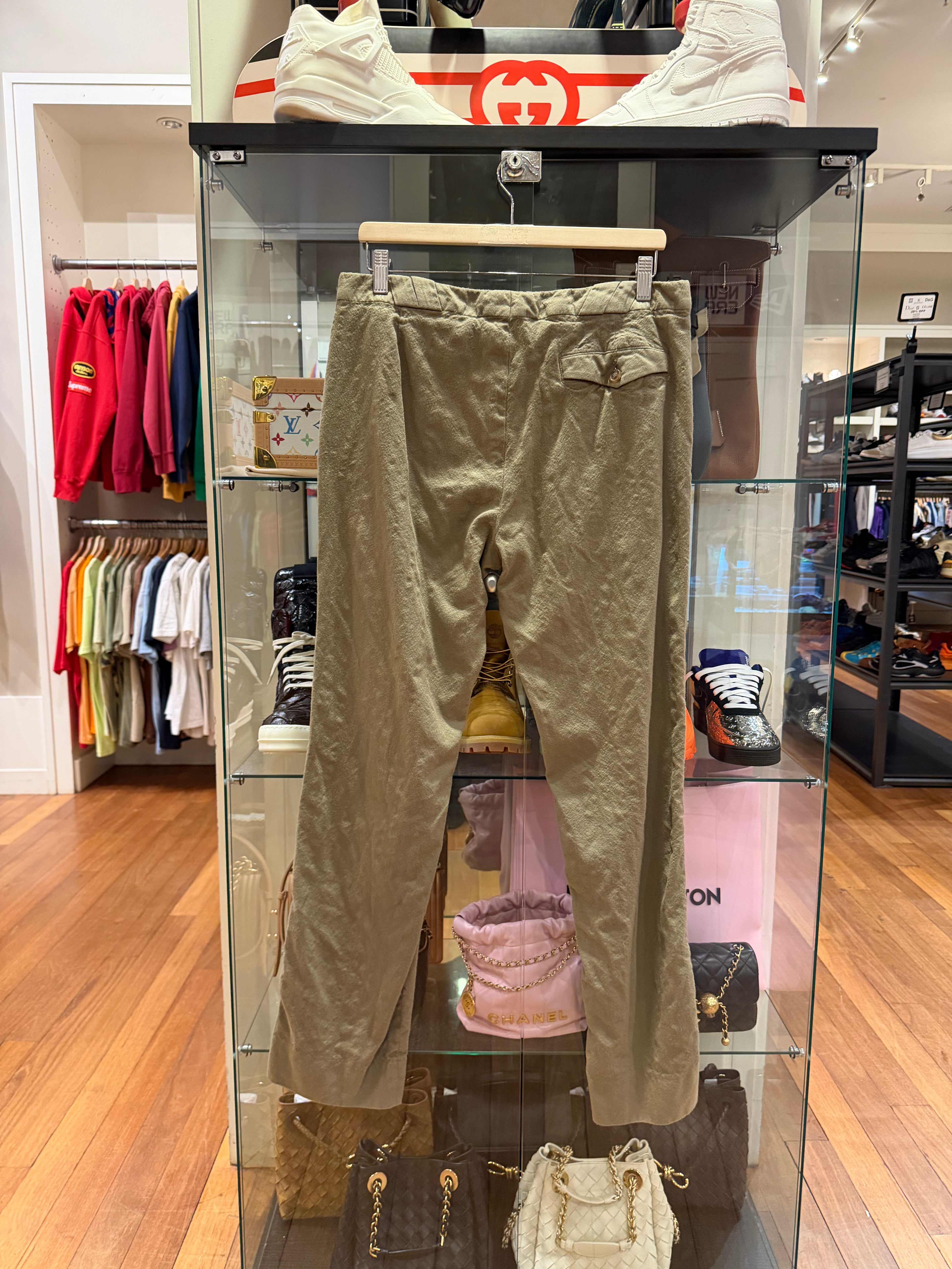 Maison Margelia Chino Pants - Olive