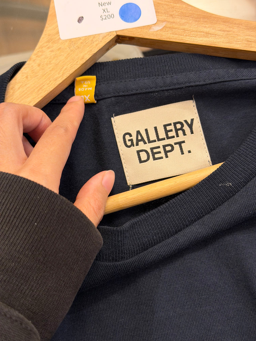 Gallery Dept. Pocket Tee -
Navy