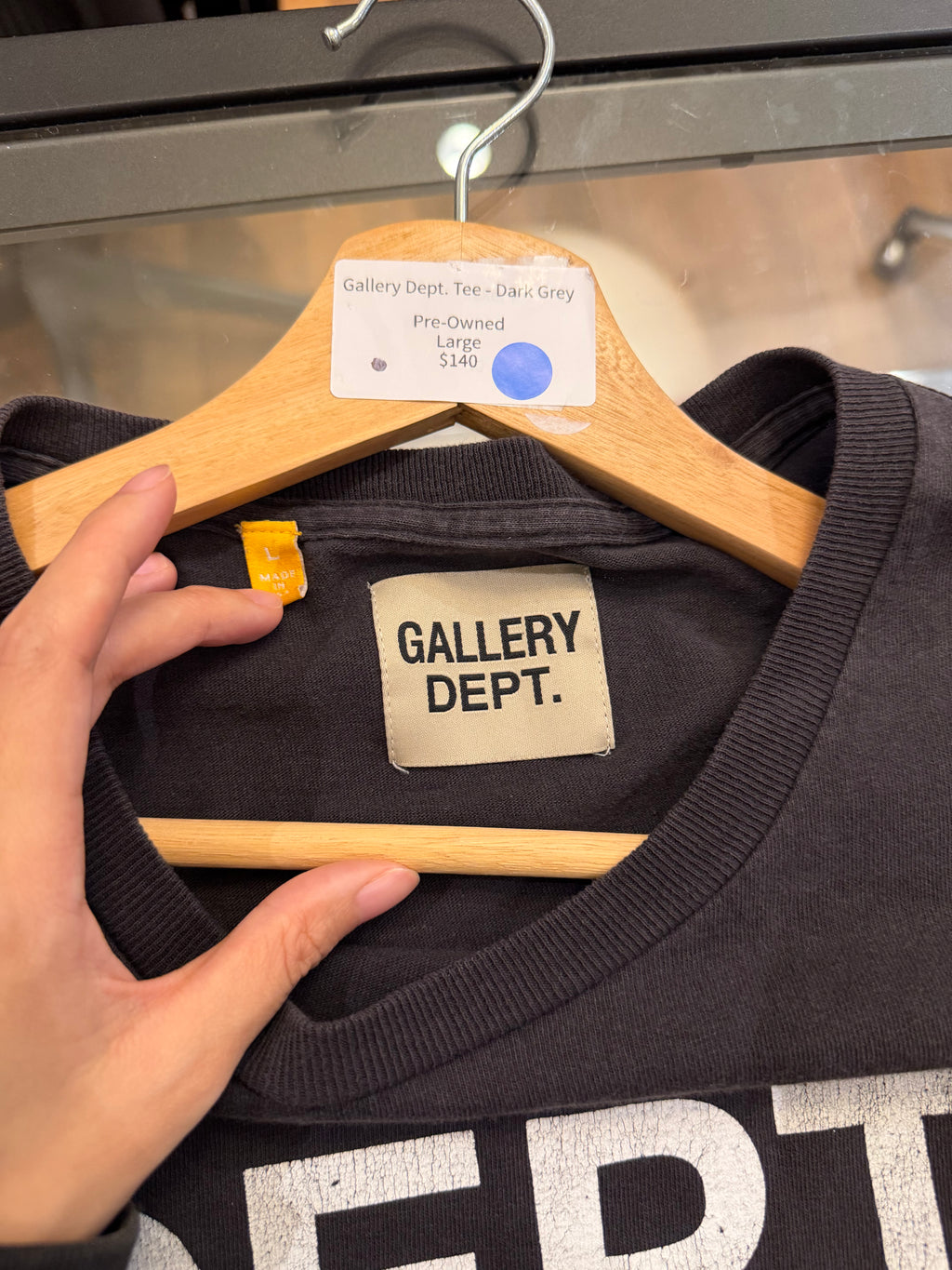 Gallery Dept. Tee - Dark Grey