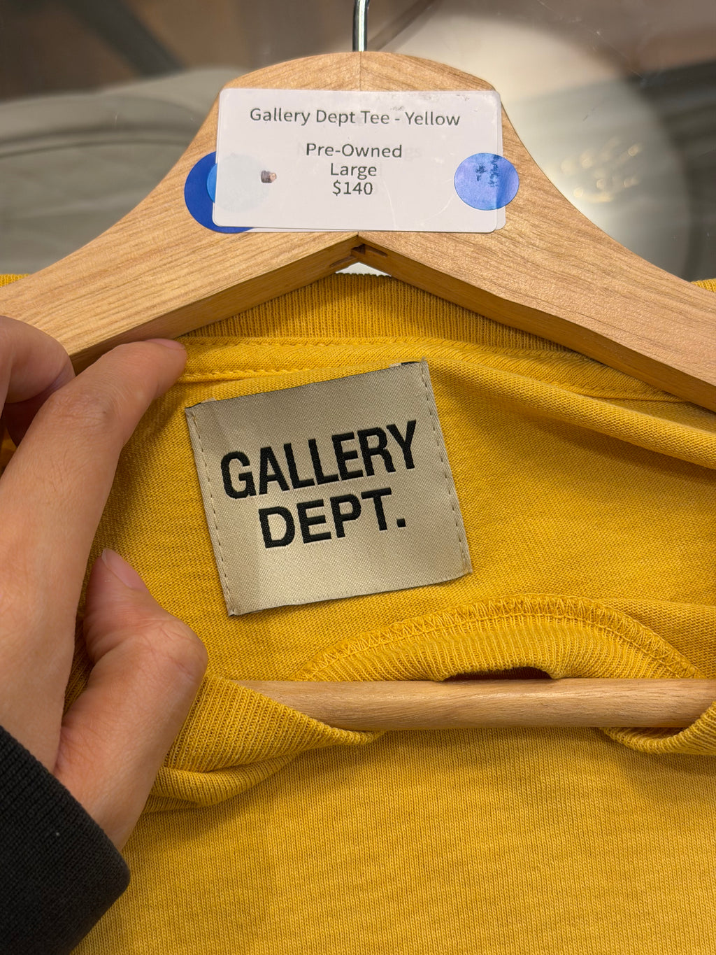 Gallery Dept Tee - Yellow