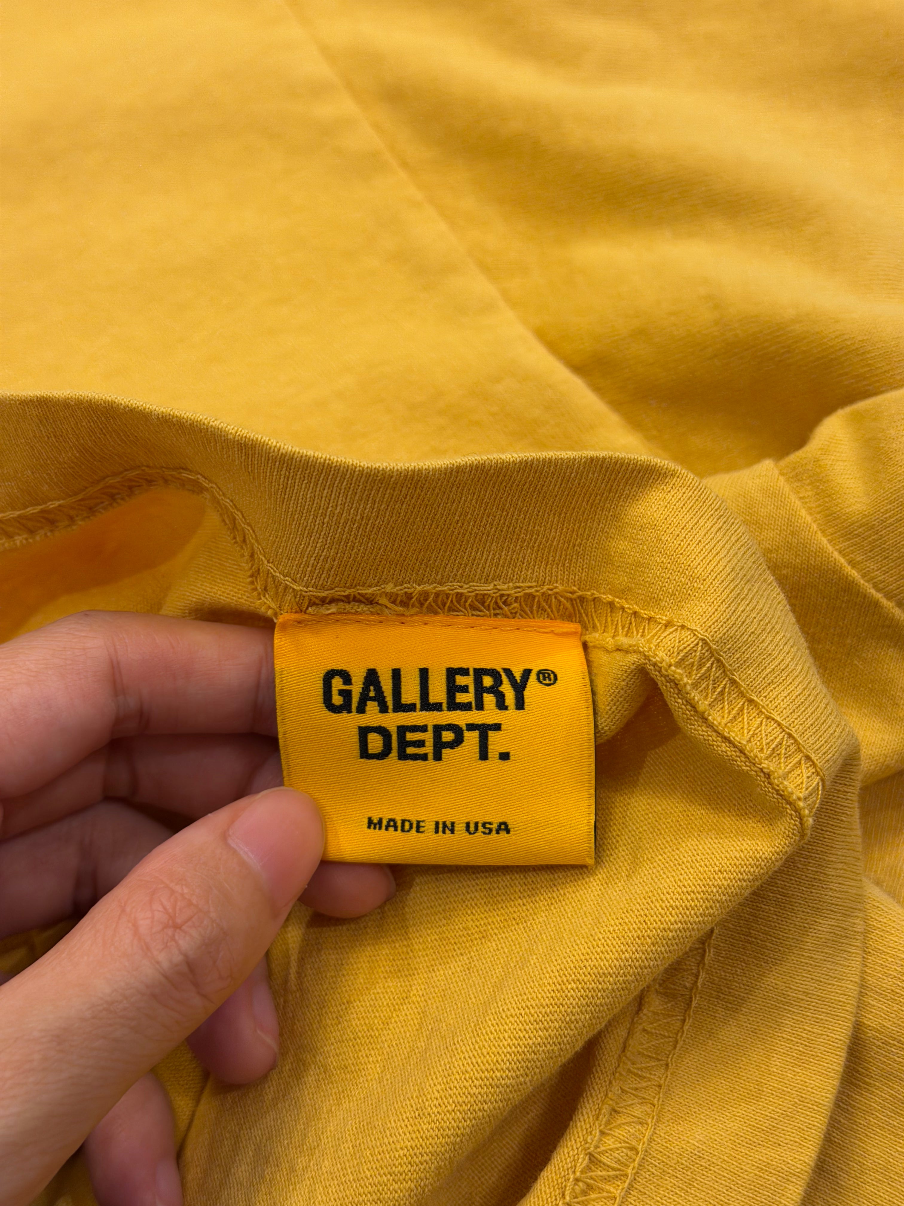 Gallery Dept Tee - Yellow