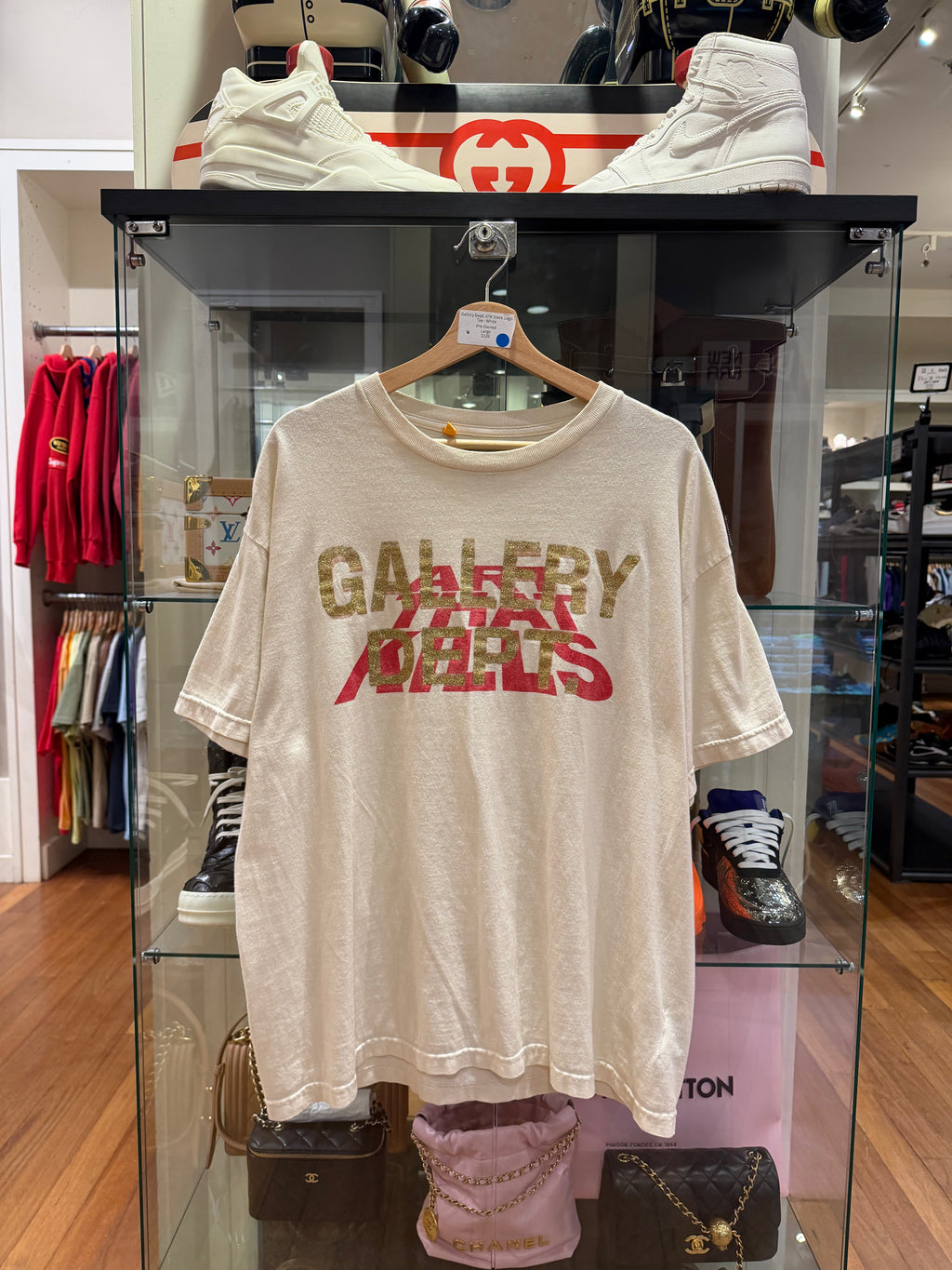 Gallery Dept. ATK Stack Logo
Tee - White