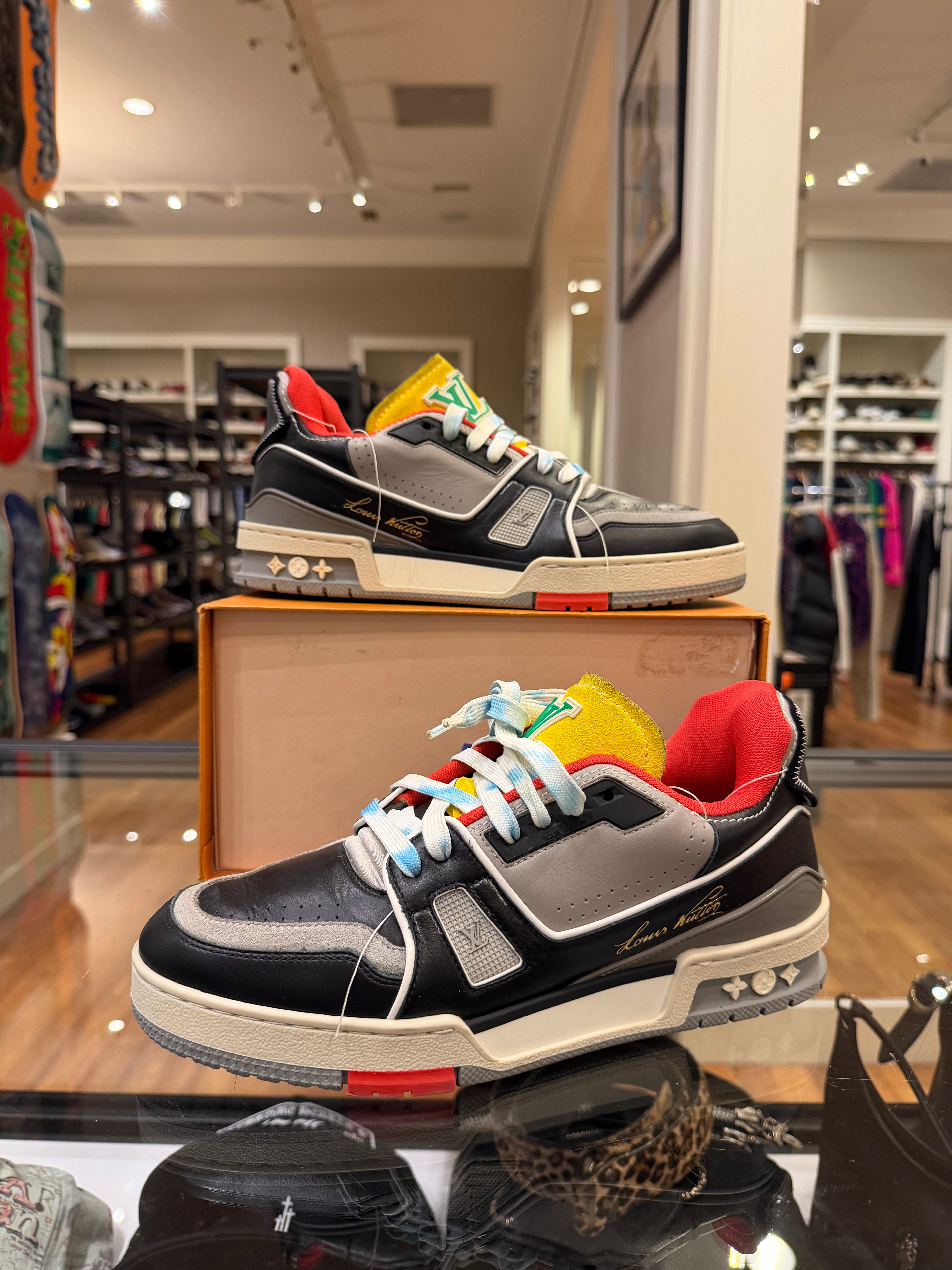 Louis Vuitton SS21 Virgil Abloh Upcycled LV Trainers