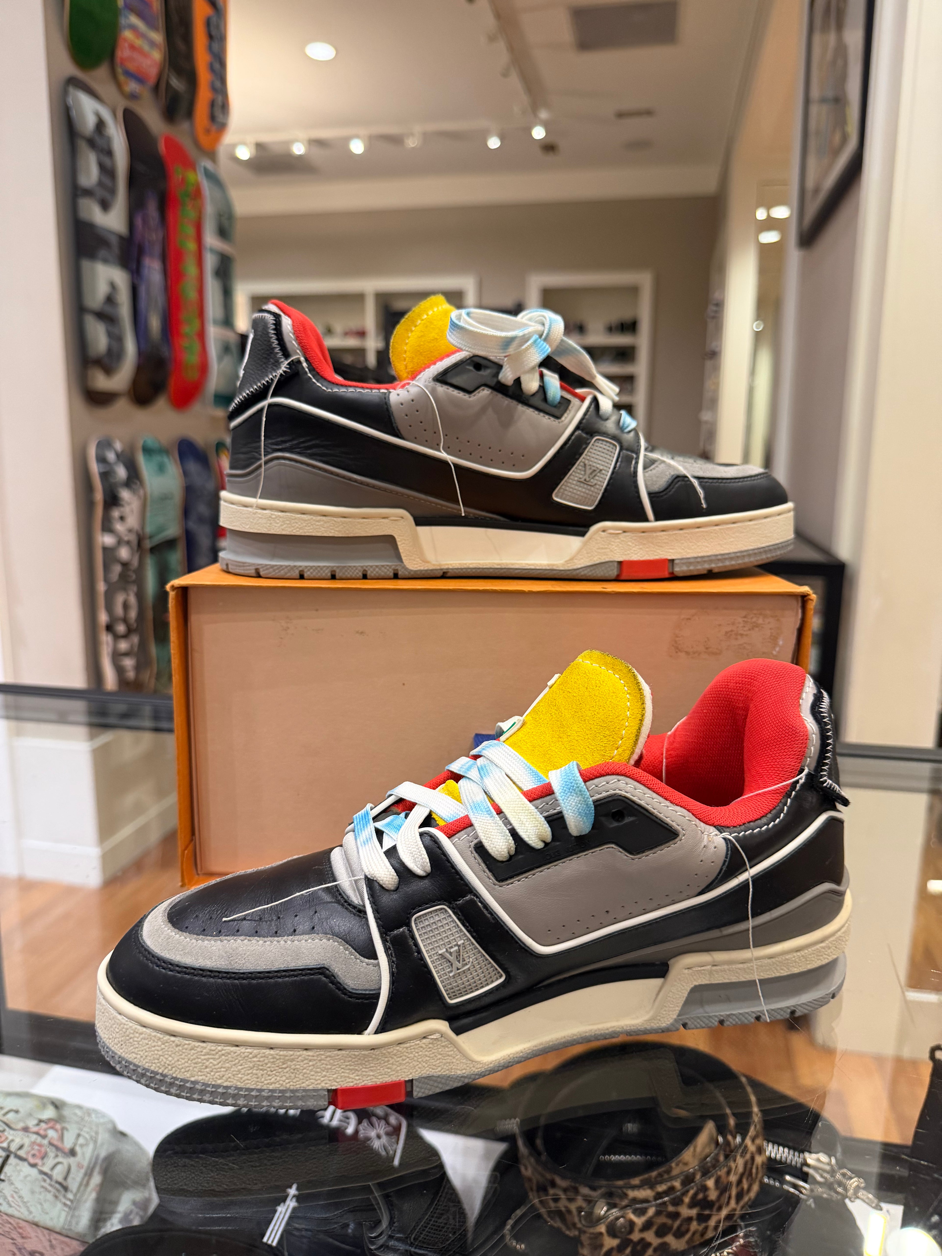 Louis Vuitton SS21 Virgil Abloh Upcycled LV Trainers