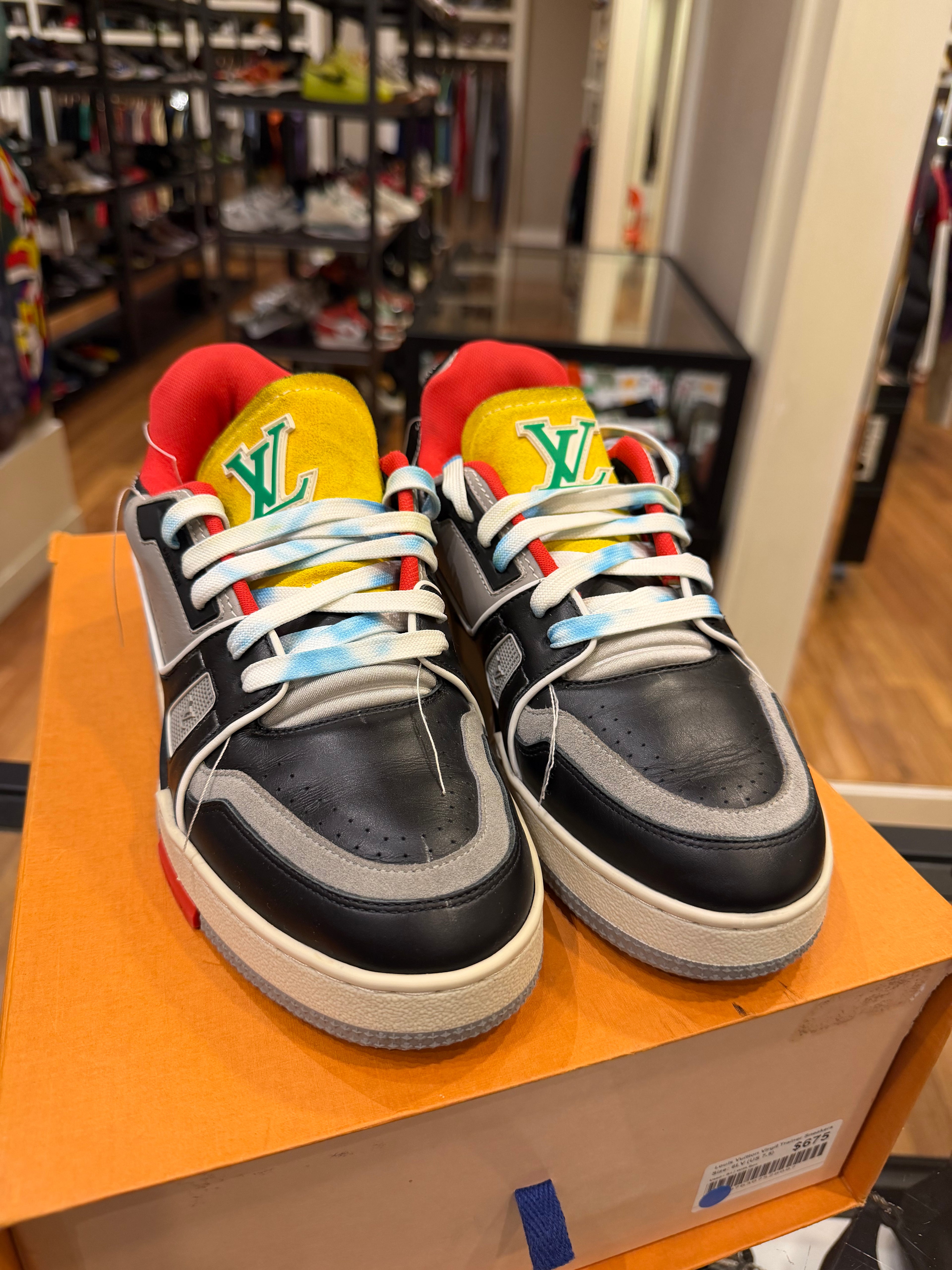 Louis Vuitton SS21 Virgil Abloh Upcycled LV Trainers