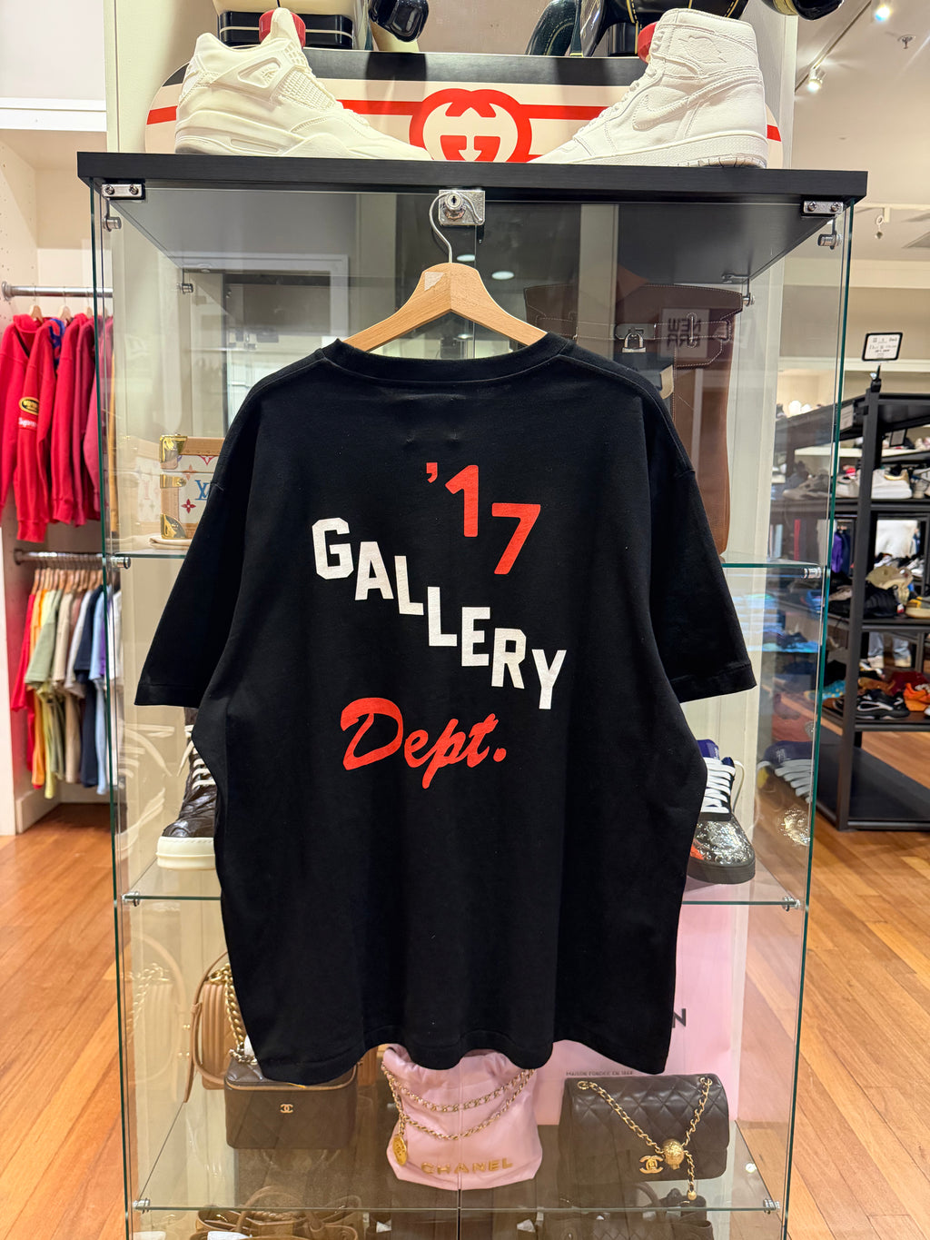 Gallery Dept ‘Boxing Merch’ Shirt-Black