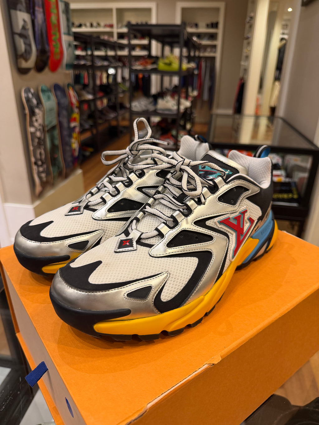 Louis Vuitton Runner Tactic Sneaker - Silver