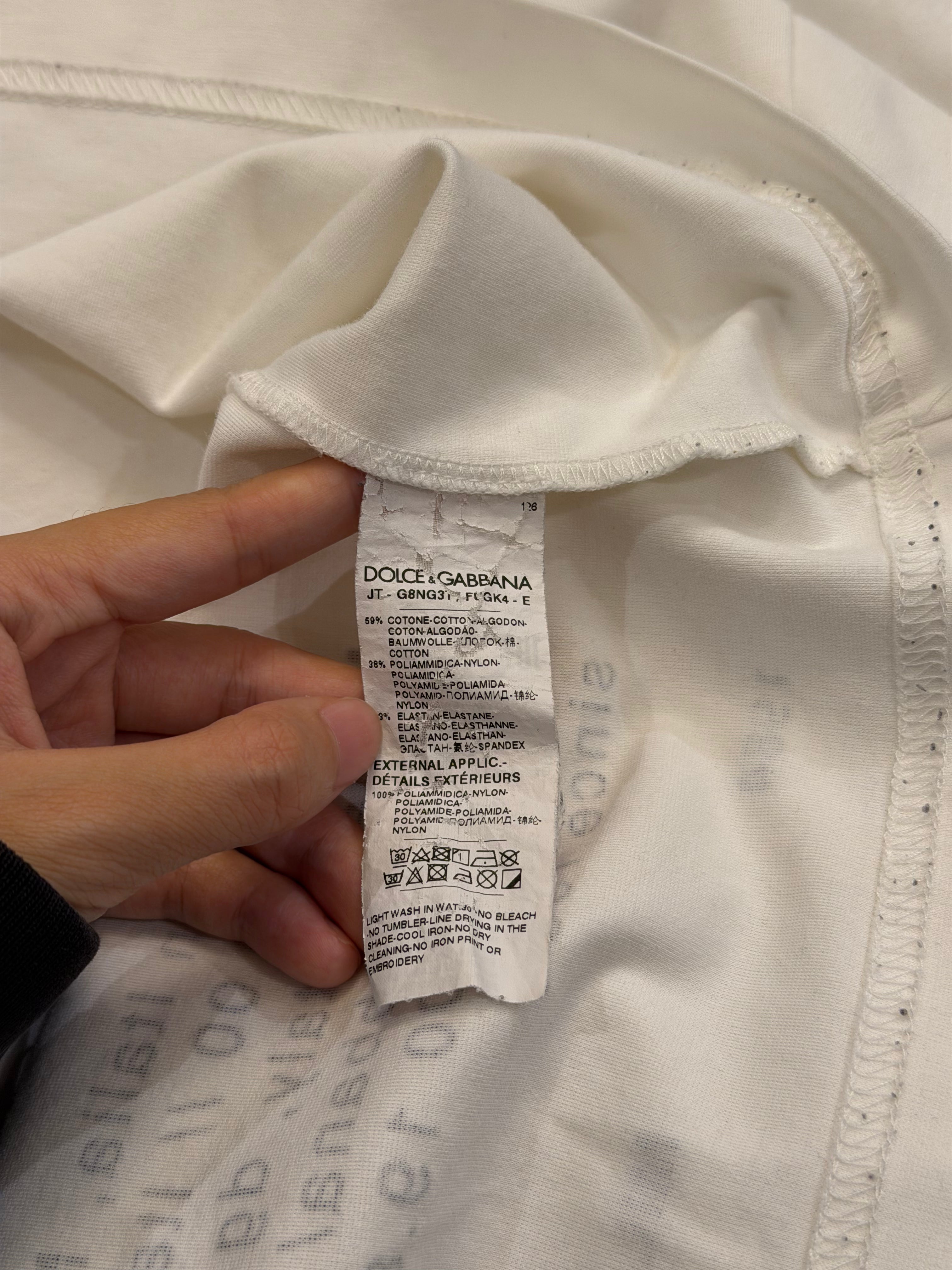 Dolce & Gabbana DNA
Oversized Tee - White