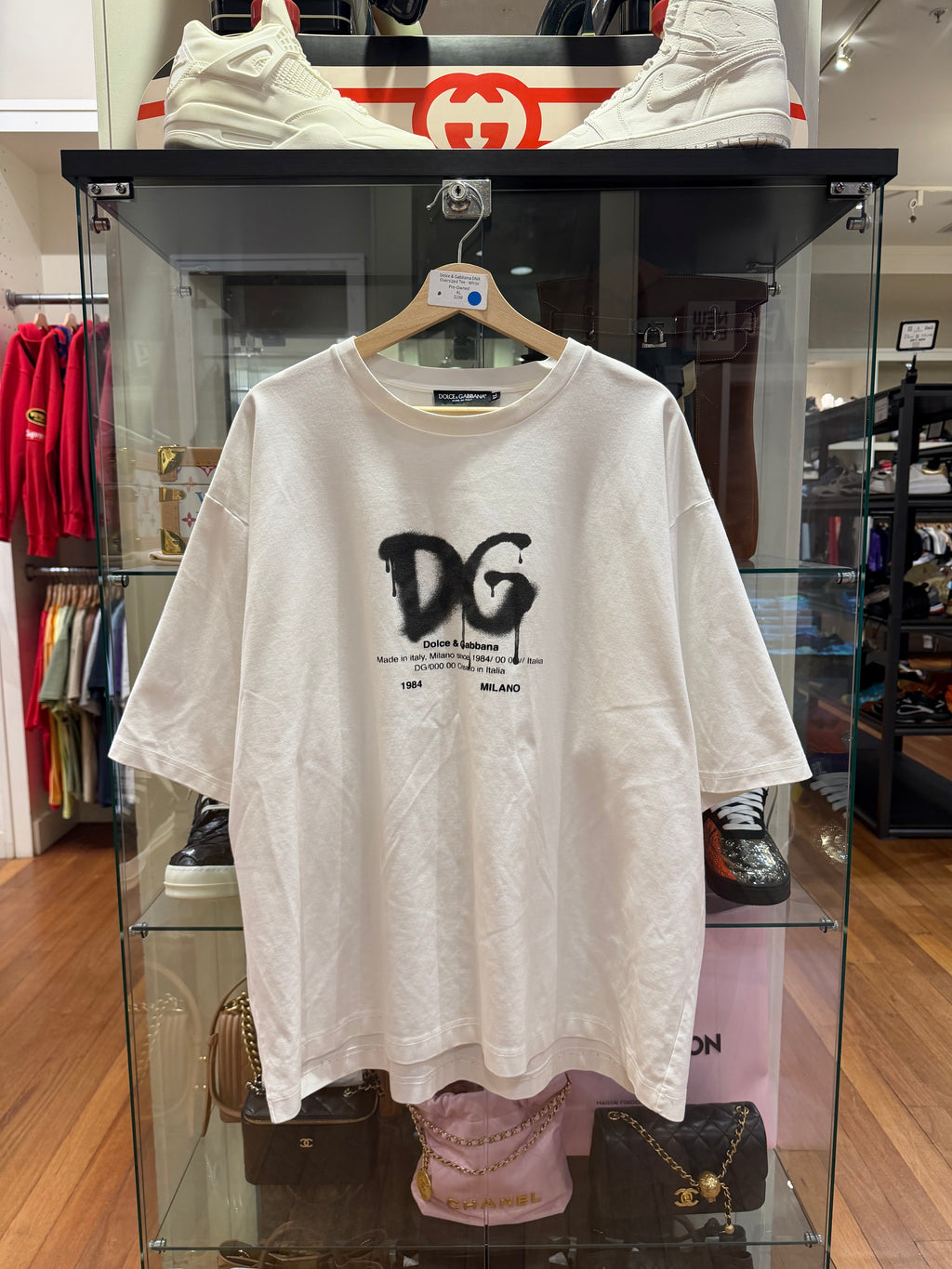 Dolce & Gabbana DNA
Oversized Tee - White