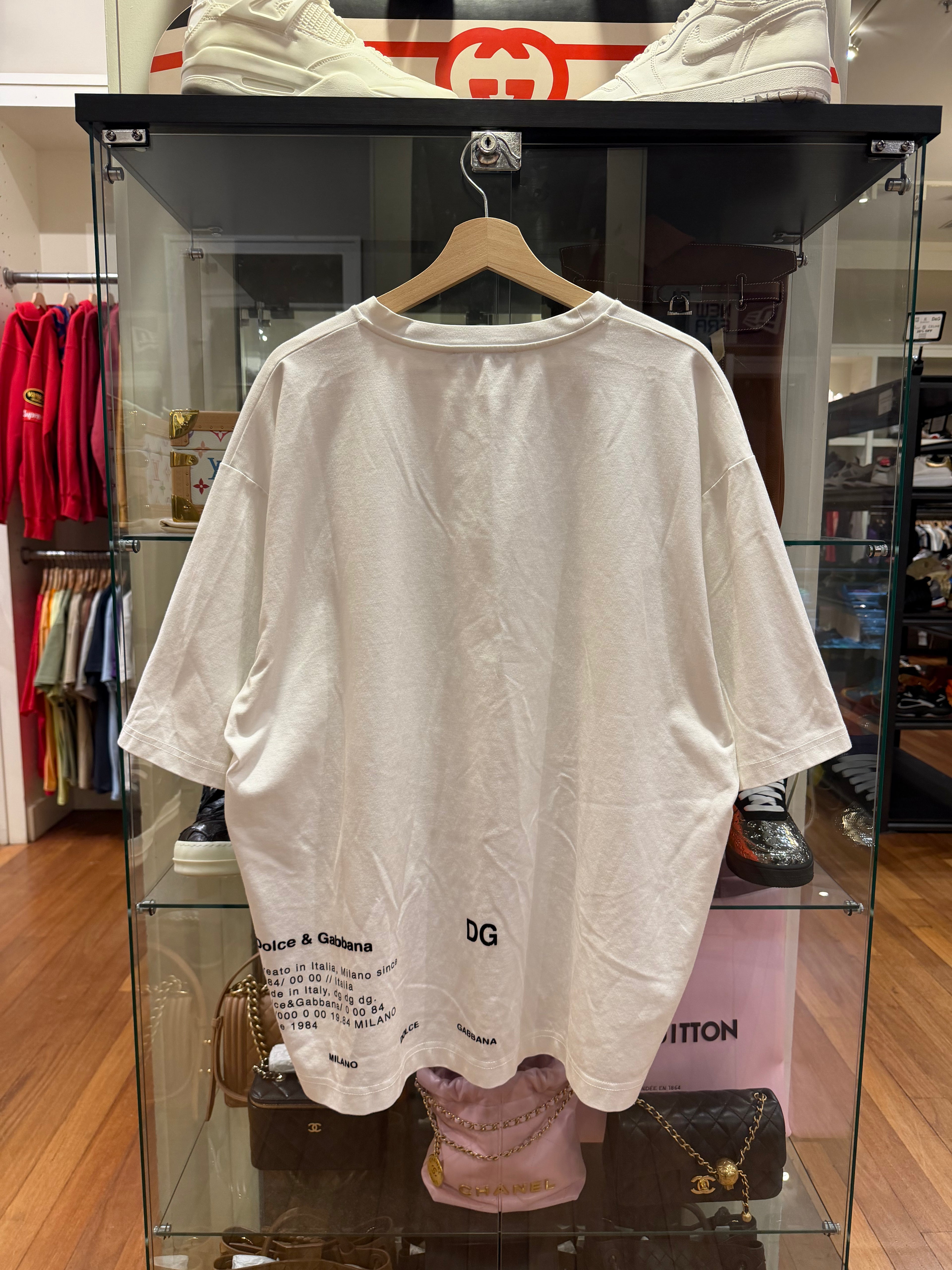 Dolce & Gabbana DNA
Oversized Tee - White