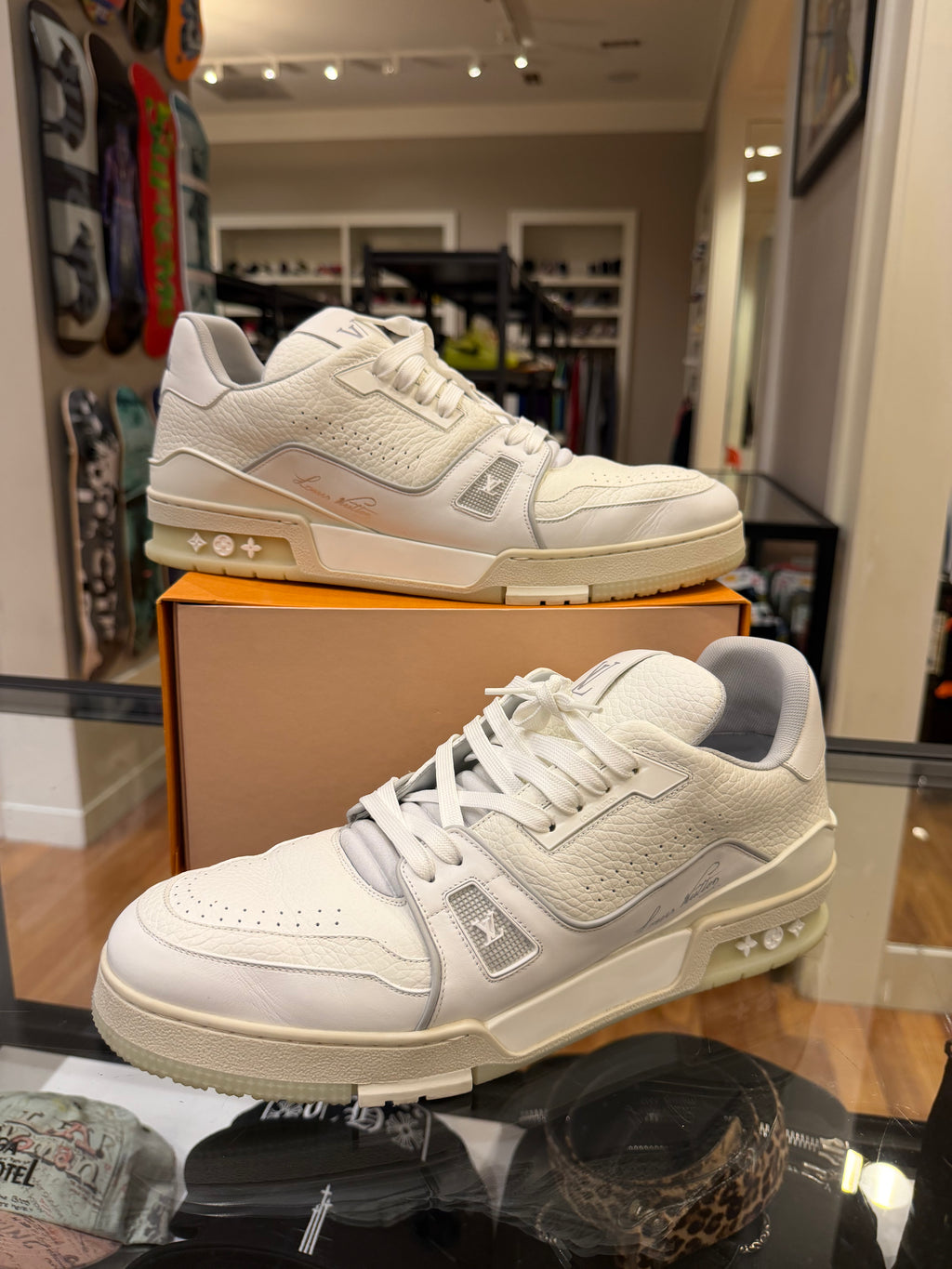 Louis Vuitton LV Trainer - White