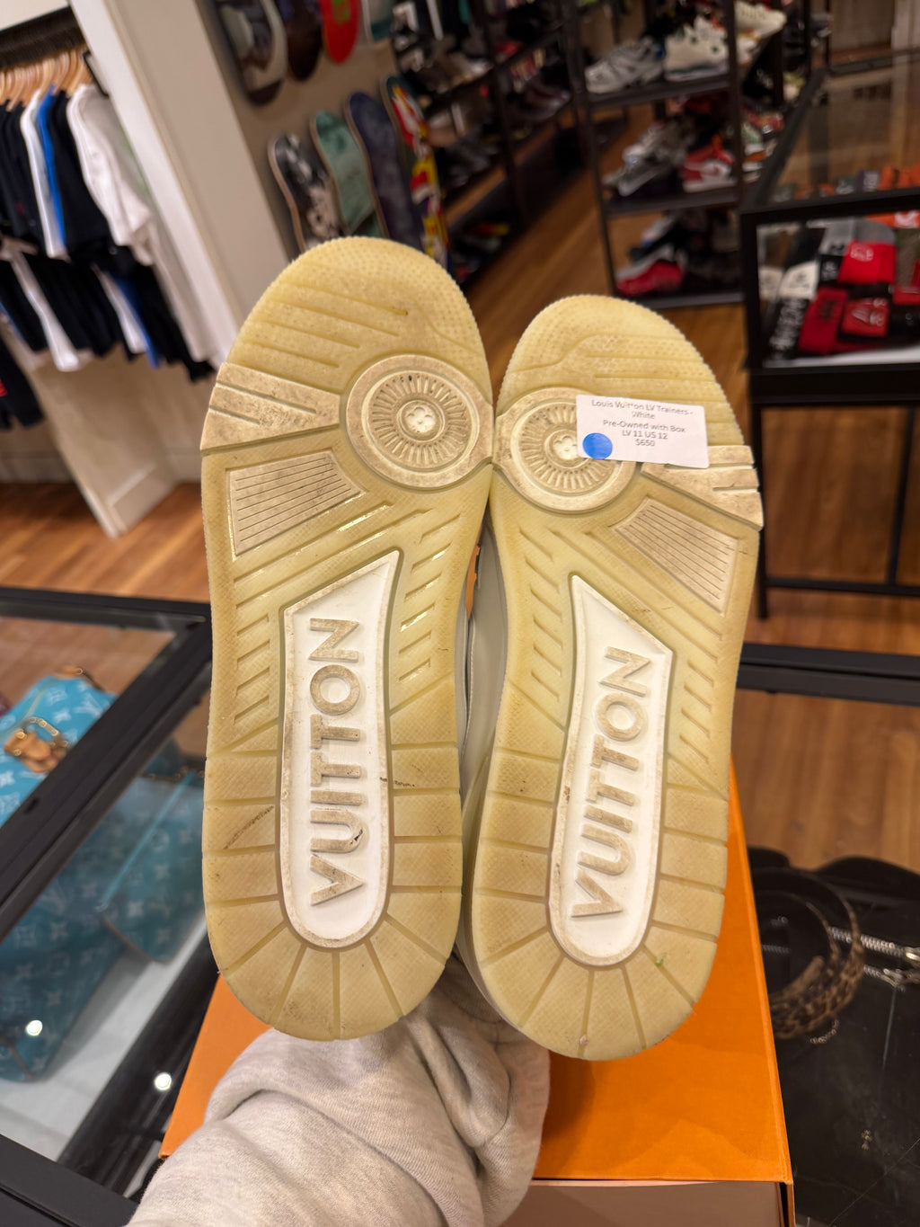 Louis Vuitton LV Trainer - White