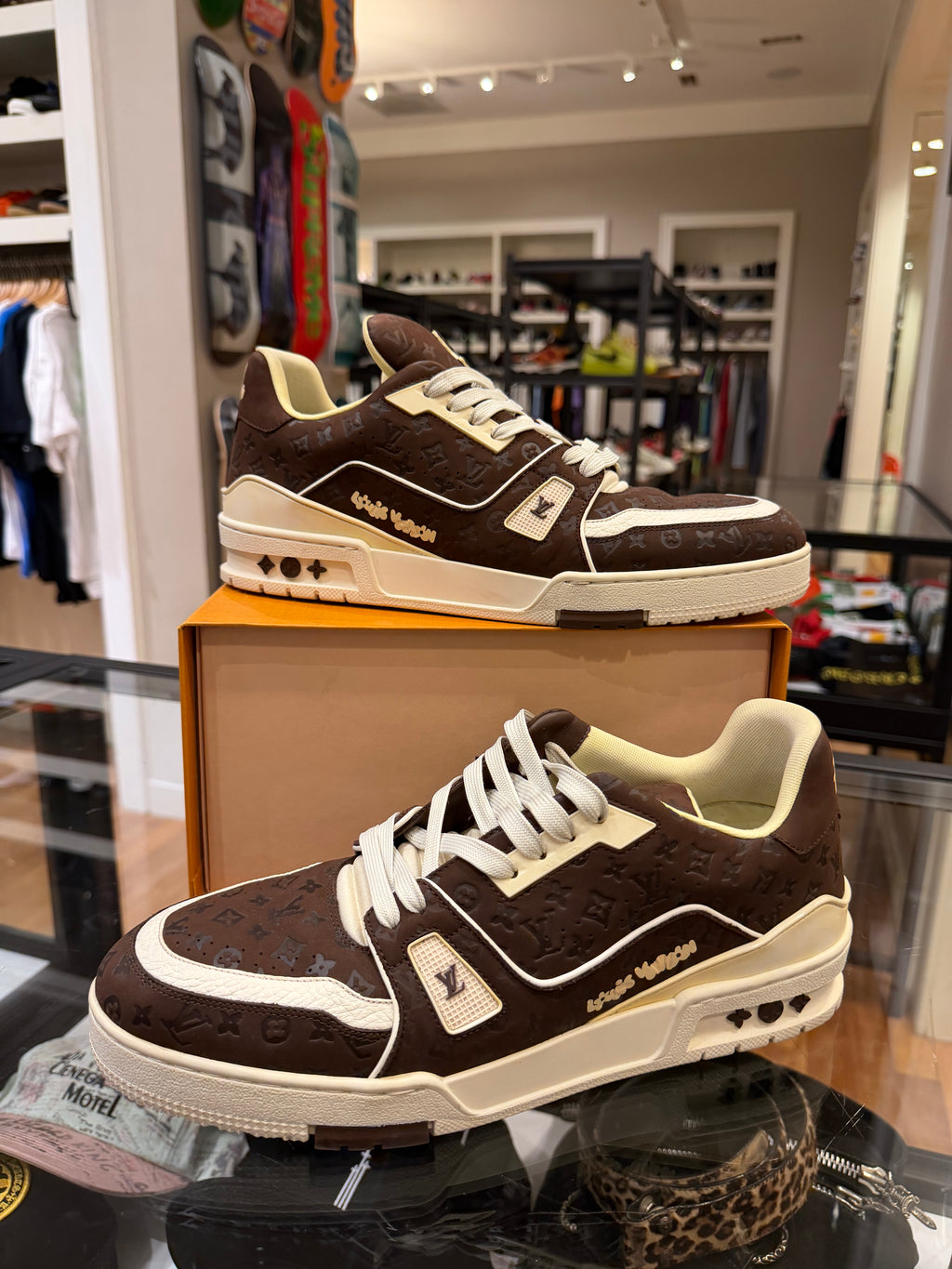 Tyler, The Creator x Louis Vuitton LV Trainer - Mocha