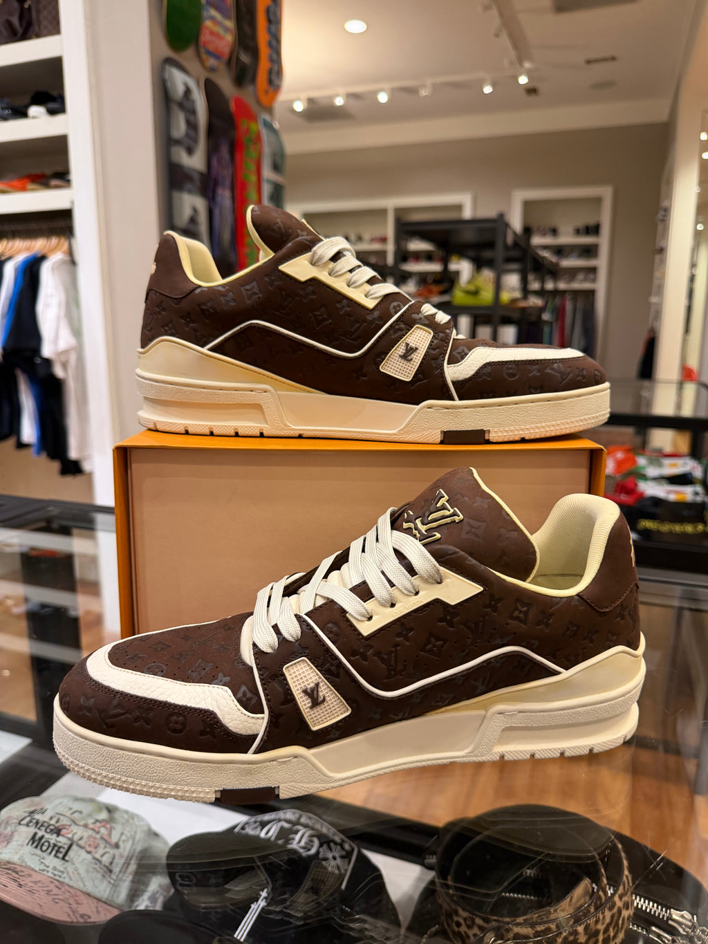 Tyler, The Creator x Louis Vuitton LV Trainer - Mocha