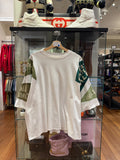 Kapital Flag Logo Oversized
Shirt - White