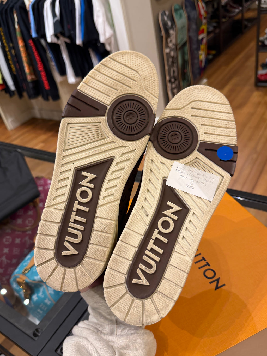 Tyler, The Creator x Louis Vuitton LV Trainer - Mocha