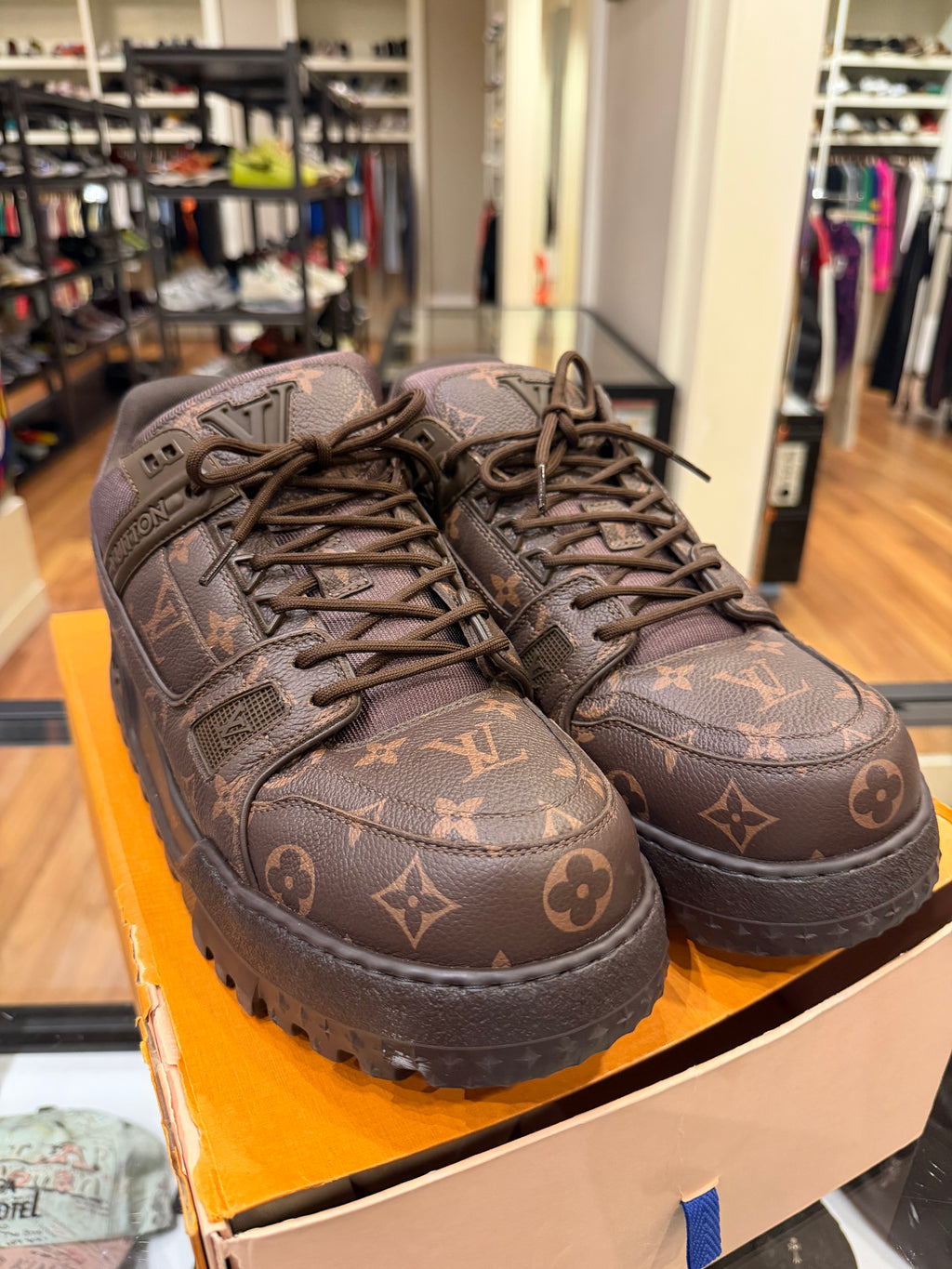 Louis Vuitton LV Monogram Trainer Maxi - Ebene Monogram
