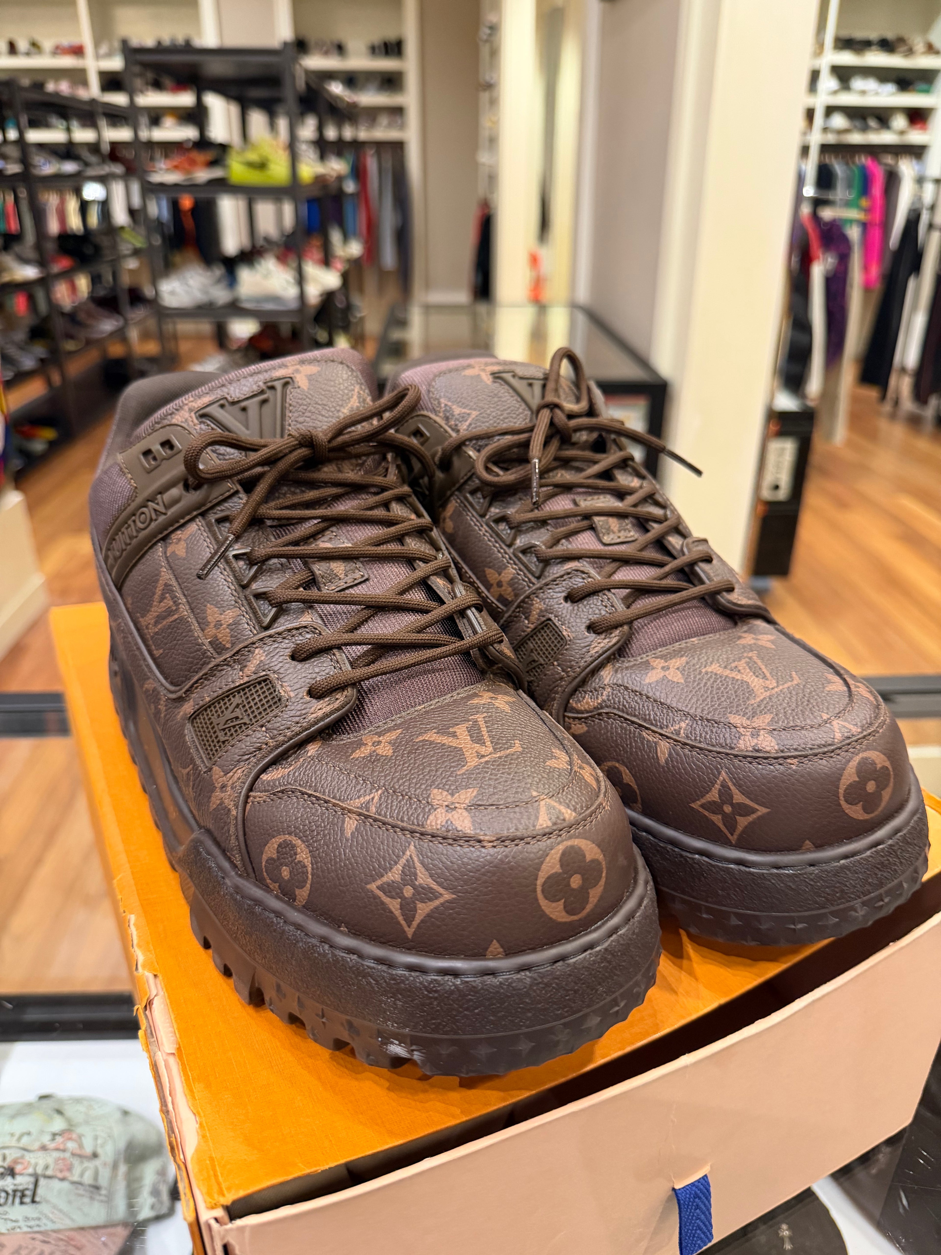 Louis Vuitton LV Monogram Trainer Maxi - Ebene Monogram