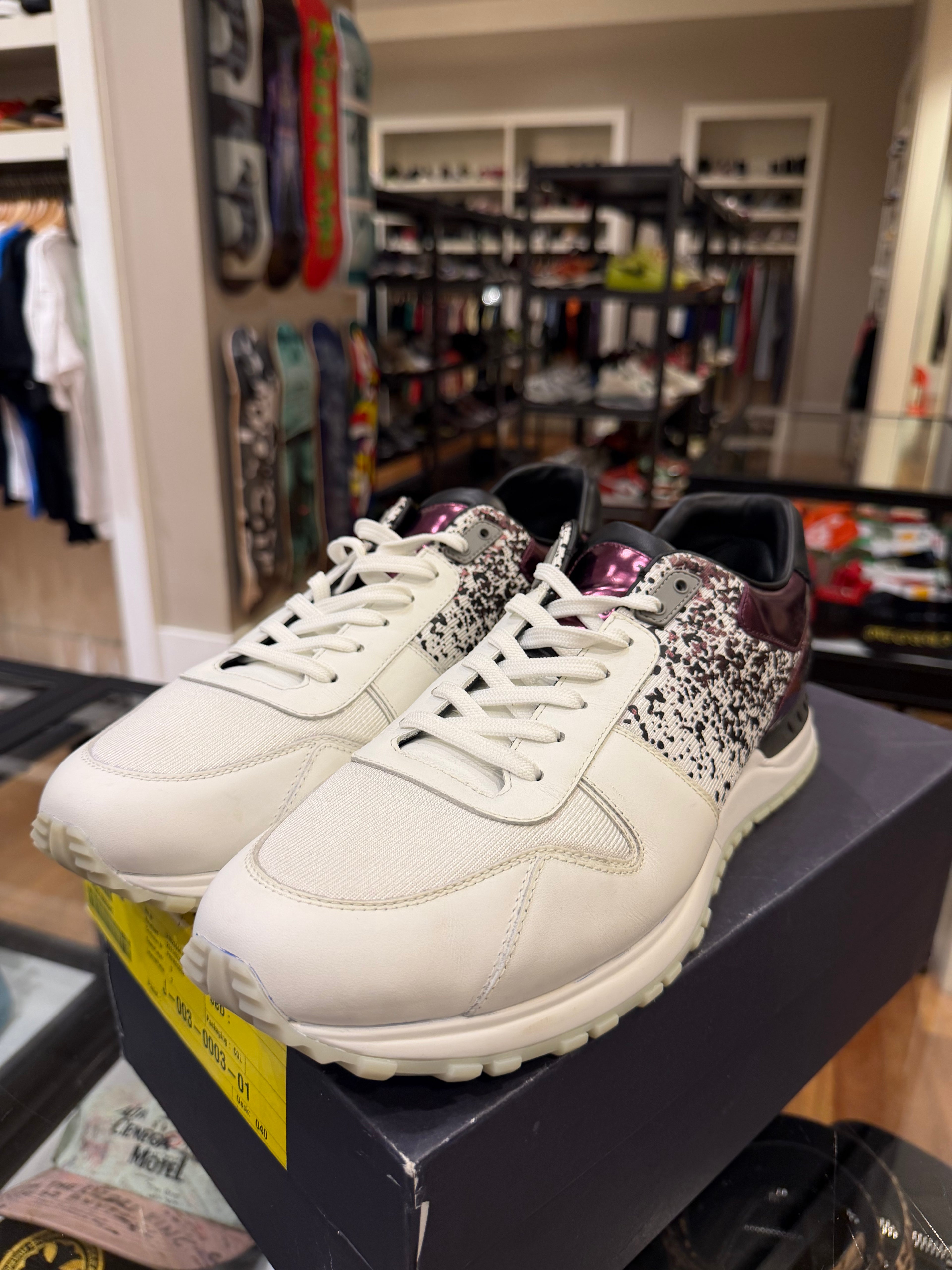 Louis Vuitton Run Away Sneaker - White Violet