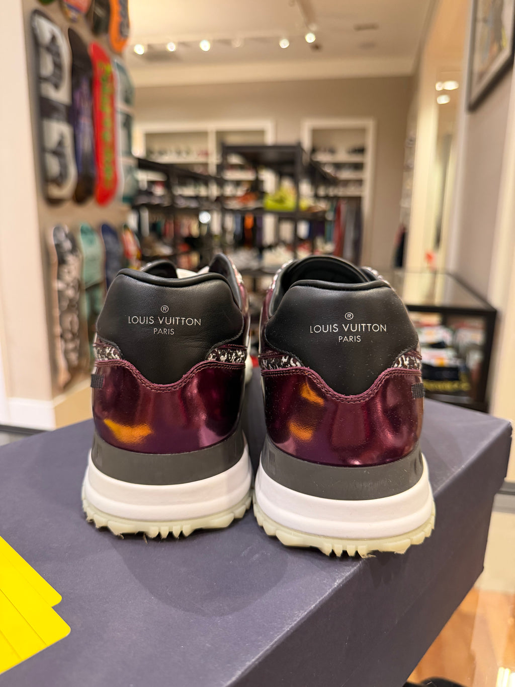Louis Vuitton Run Away Sneaker - White Violet