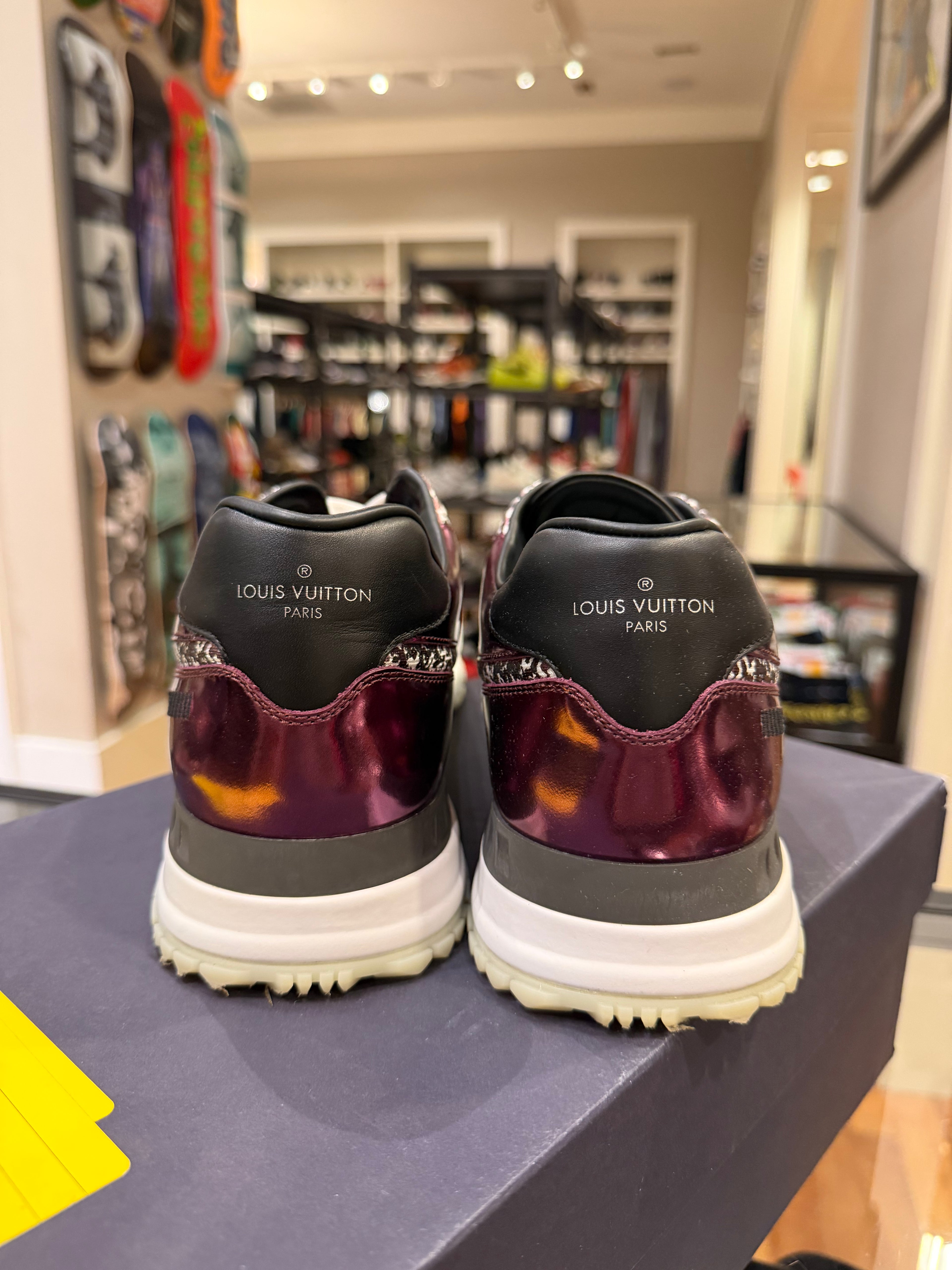 Louis Vuitton Run Away Sneaker - White Violet