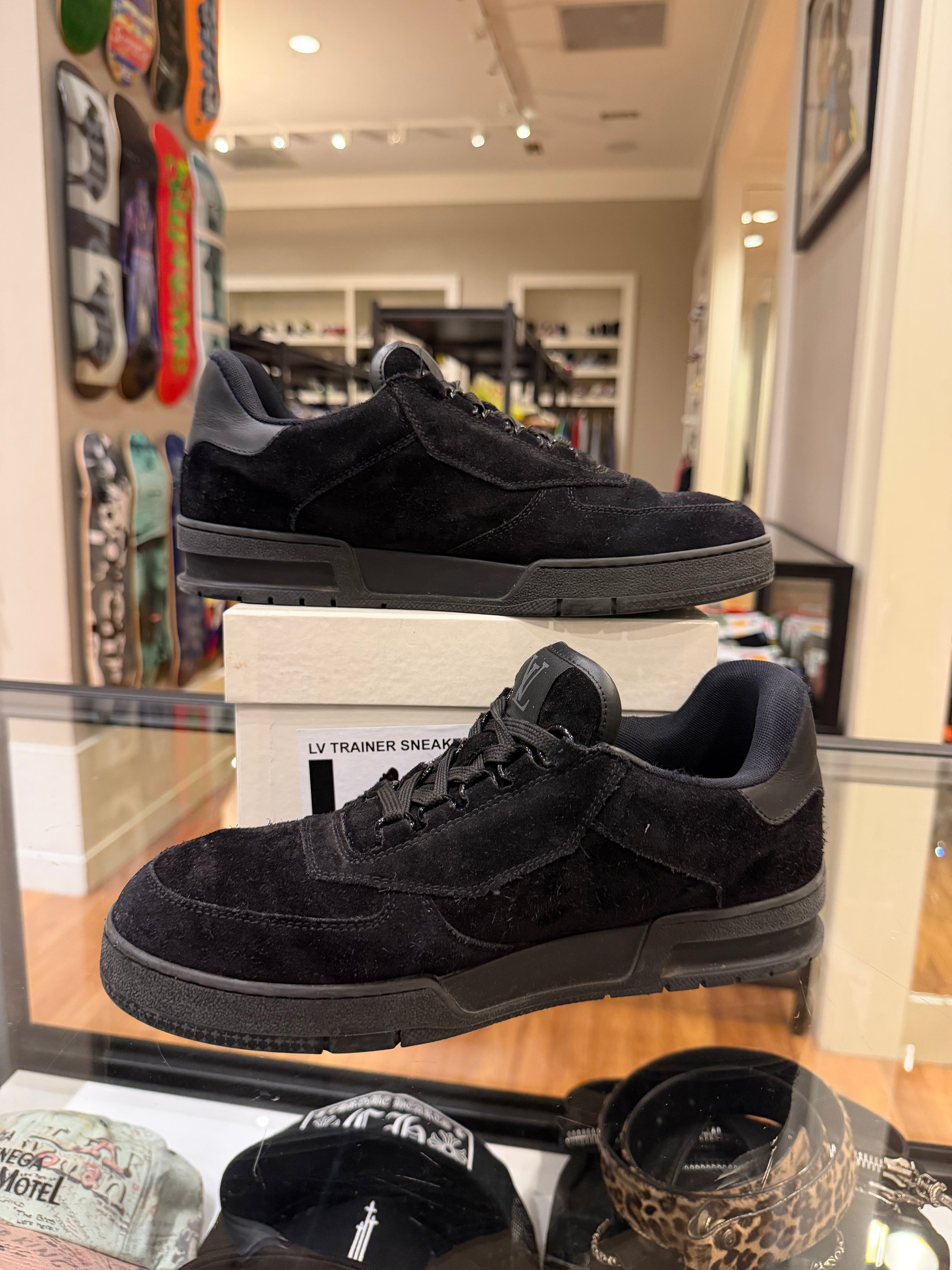 Louis Vuitton Suede Uniform Trainer