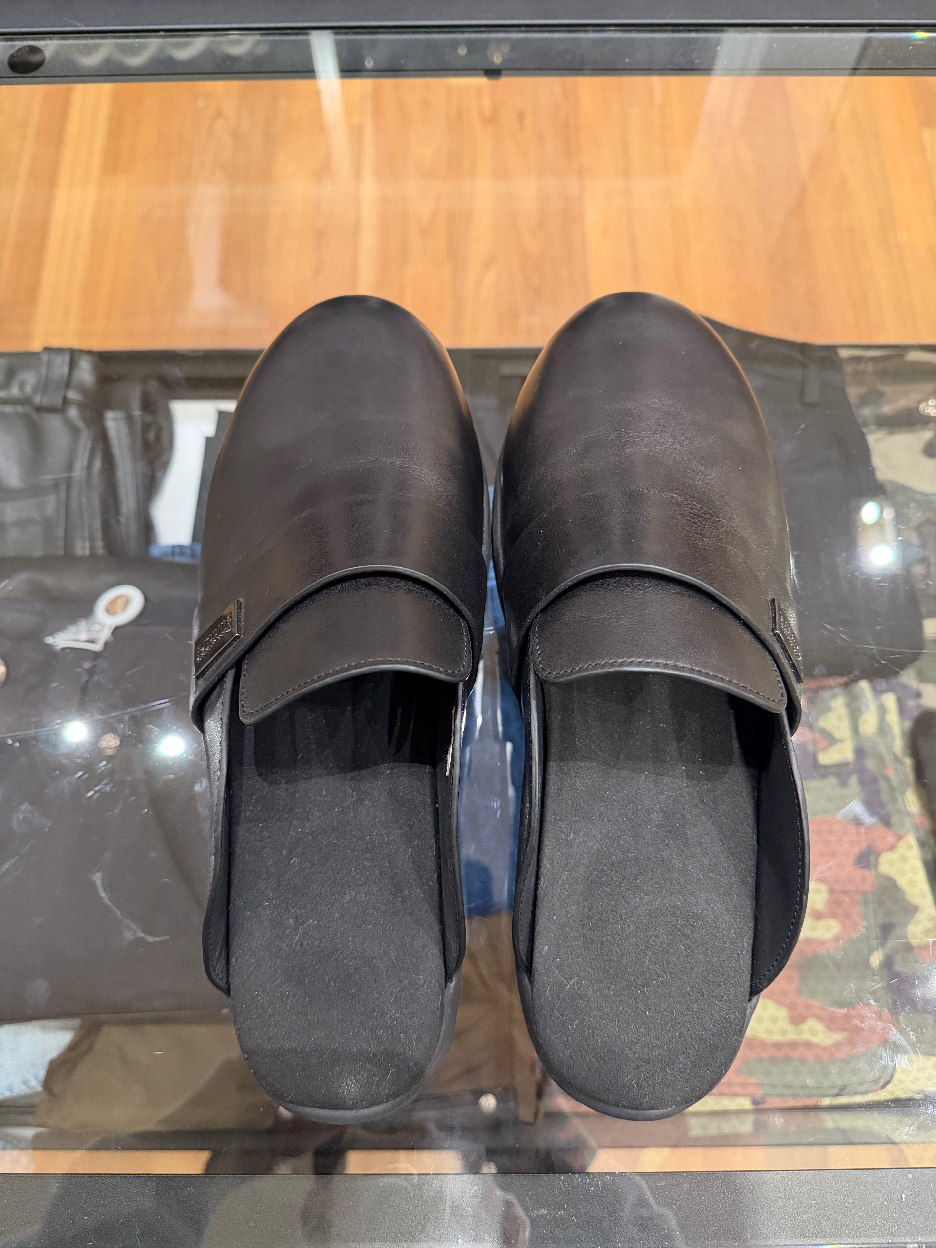 Tom Wood X Suicoke Leather Mules