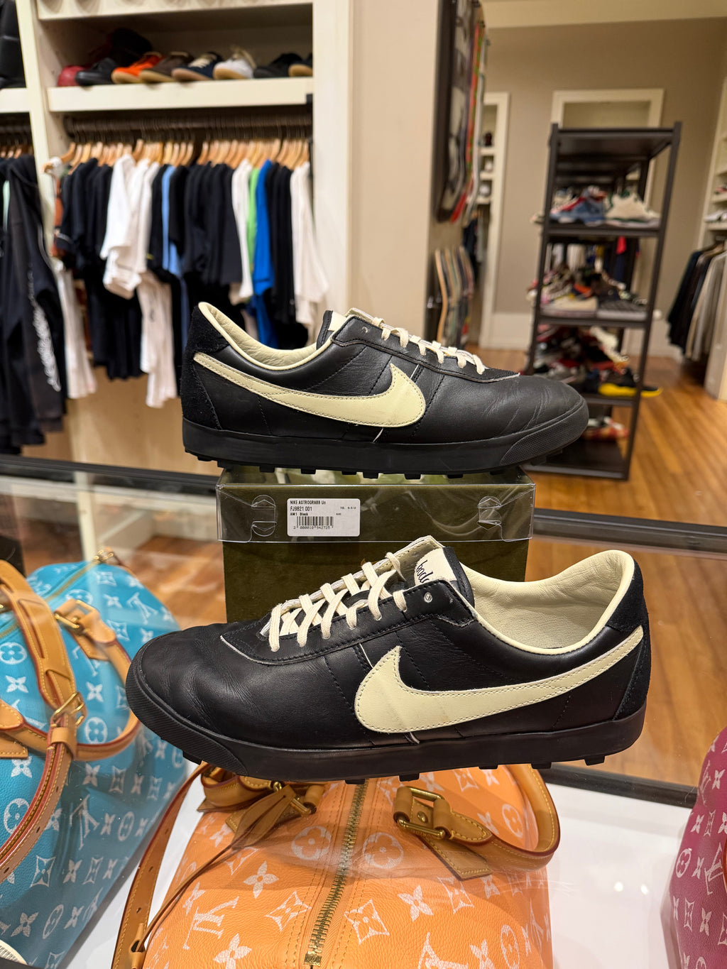 Bode x Nike Astro Grabber SP ‘Bode Black Coconut Milk’