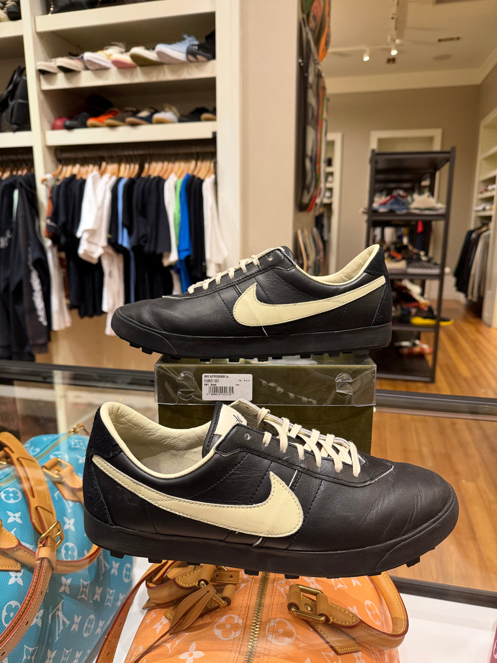 Bode x Nike Astro Grabber SP ‘Bode Black Coconut Milk’