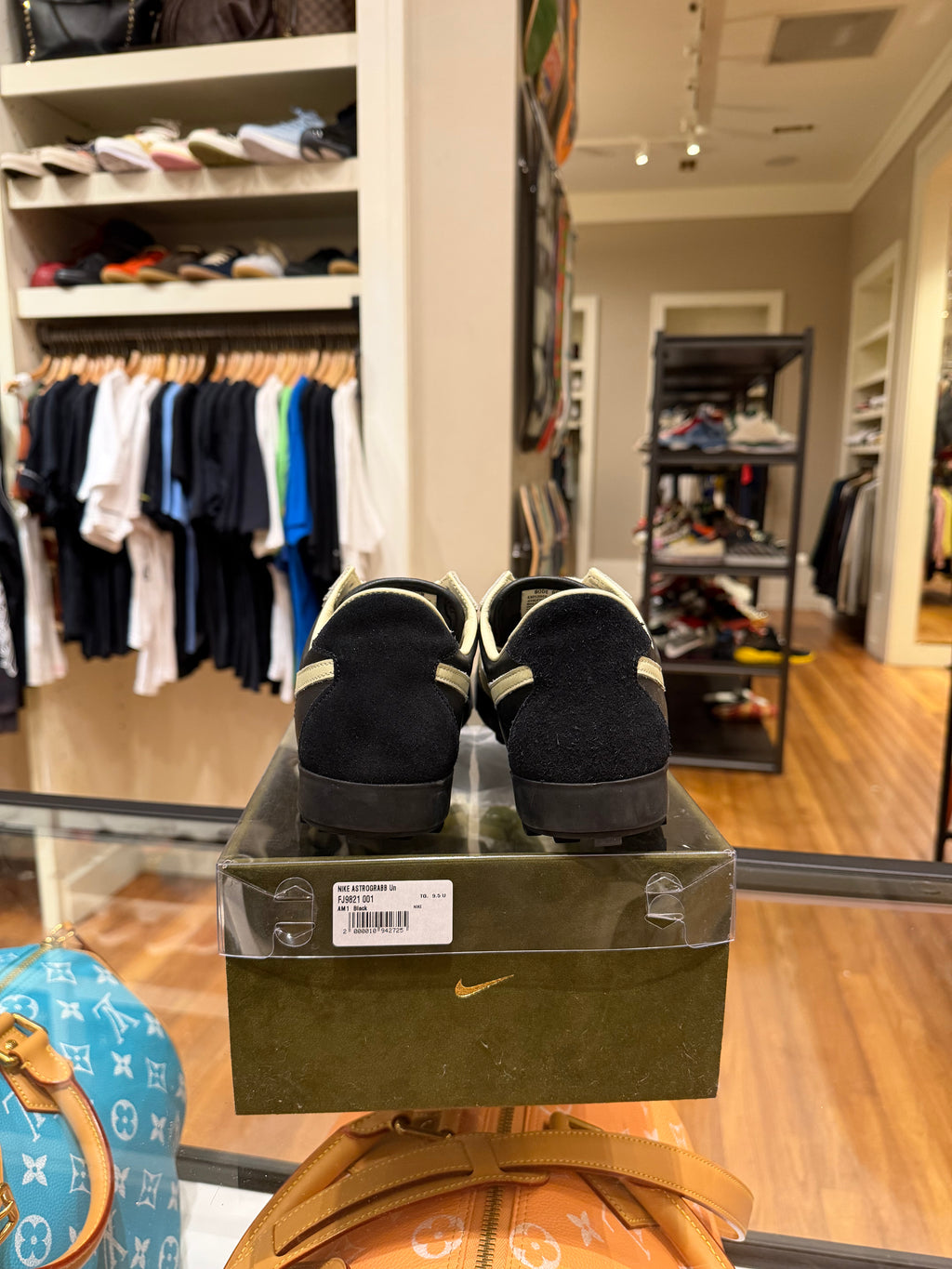 Bode x Nike Astro Grabber SP ‘Bode Black Coconut Milk’