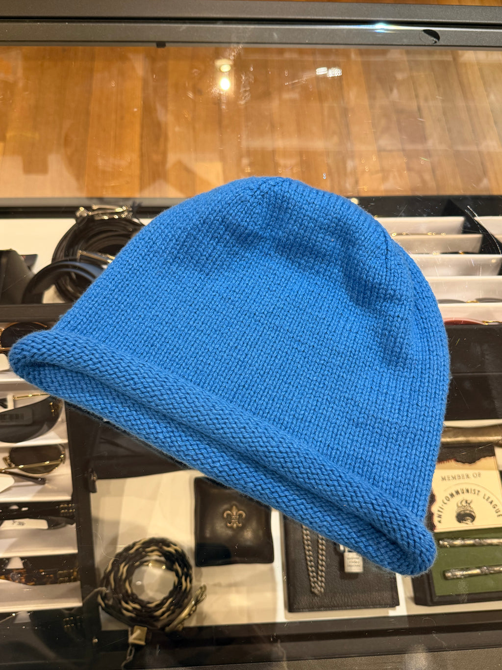 Chrome Hearts Knitted Cross Cashmere Beanie