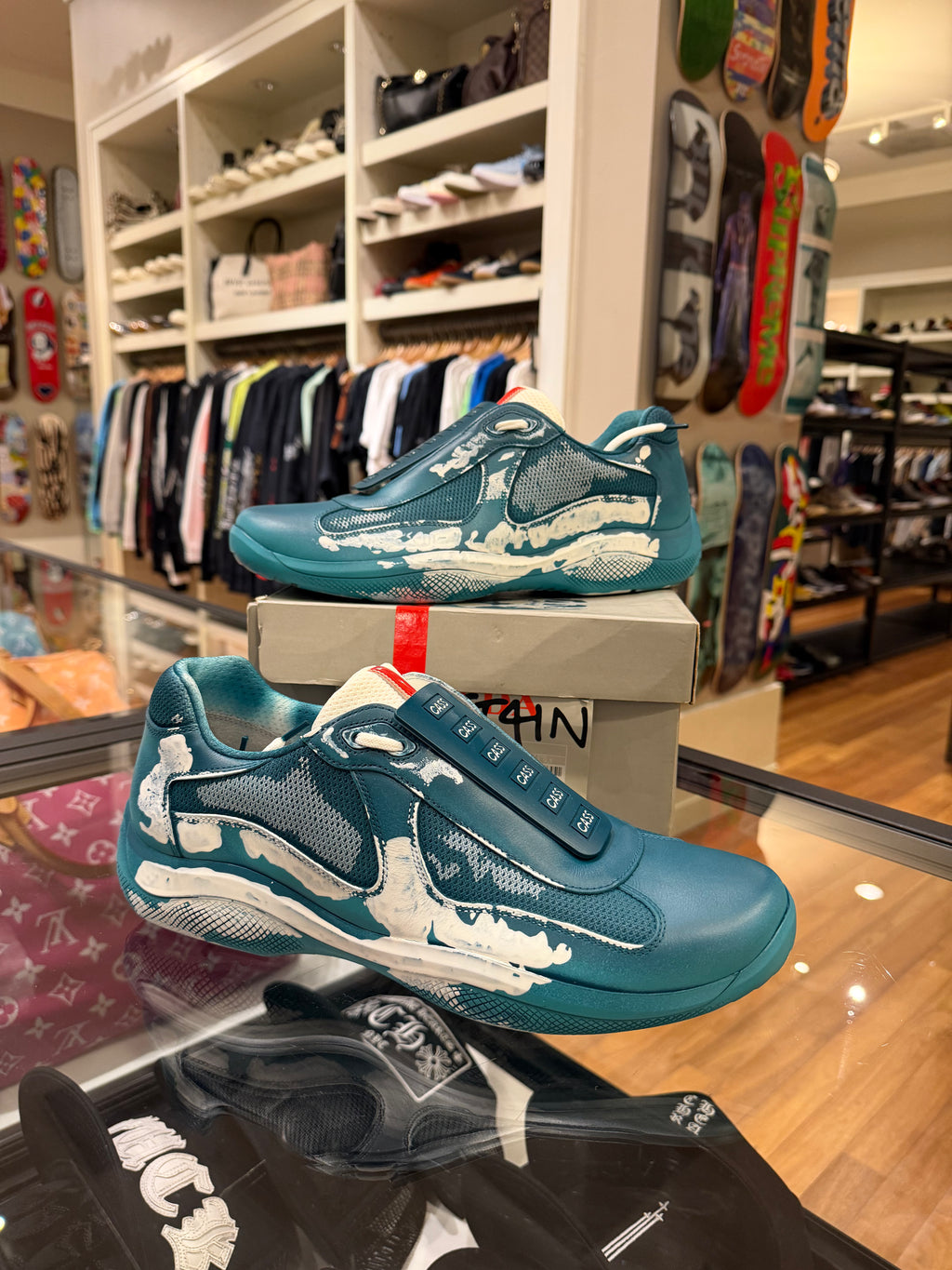 Cassius Hirst x Prada America’s Cup - “D3cay” Collection - Shock Blue